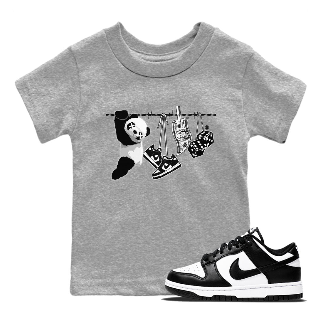 Clothesline snkmatch Tee Kids - Dunk Panda