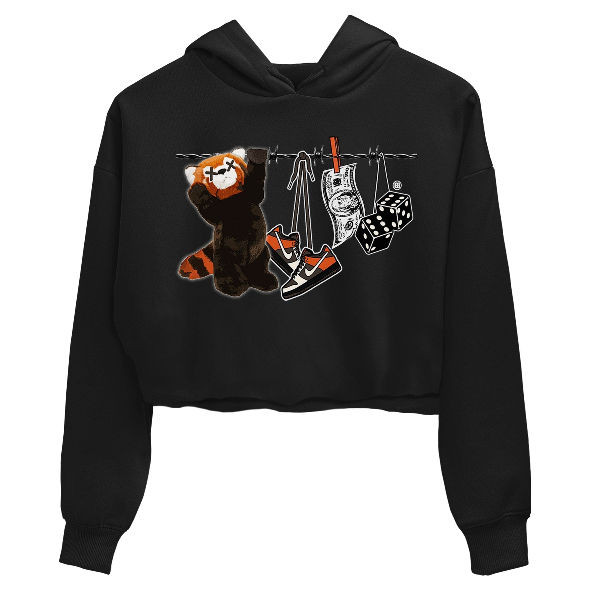 Clothesline snkmatch Women's Top - Dunk Red Panda