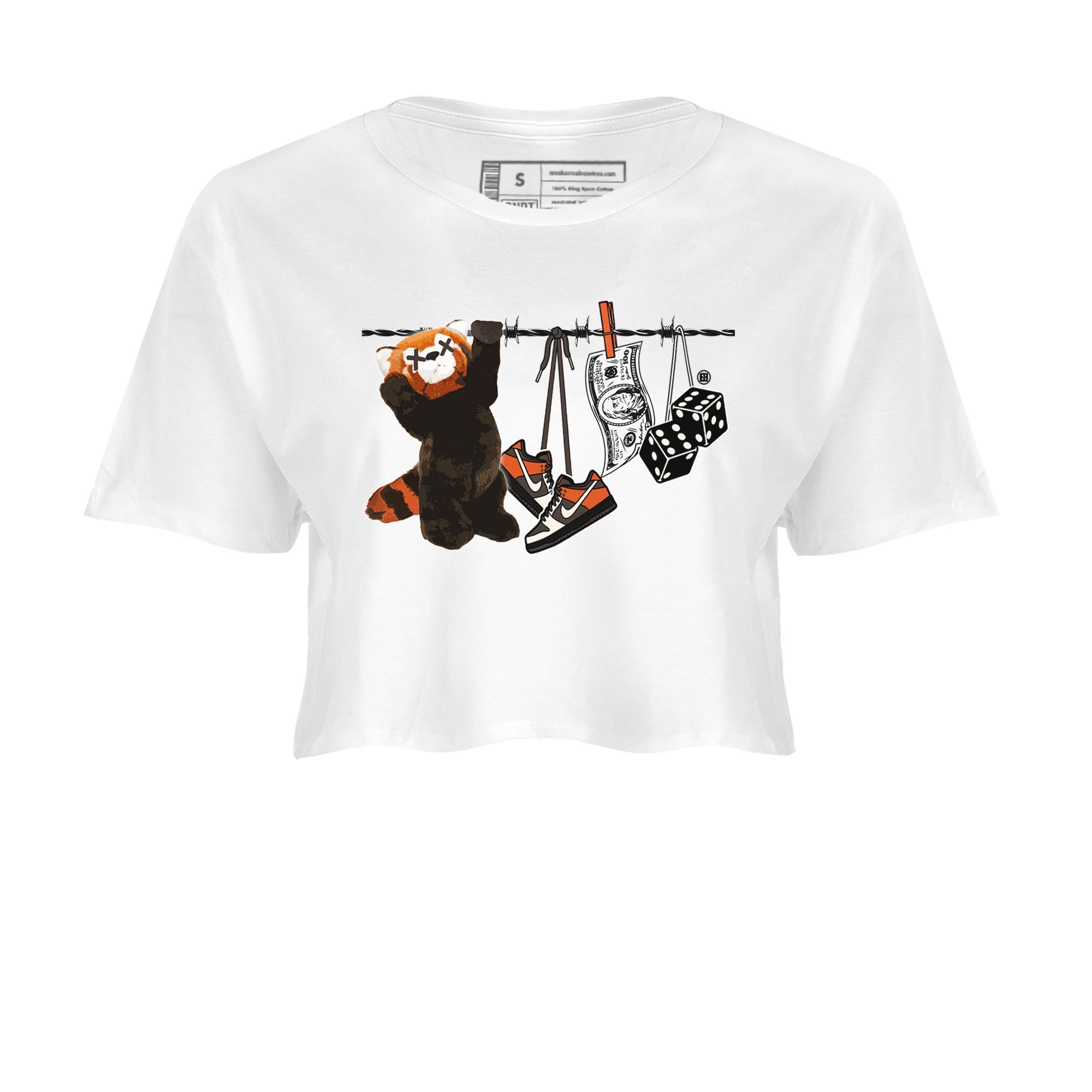 Clothesline snkmatch Women's Top - Dunk Red Panda
