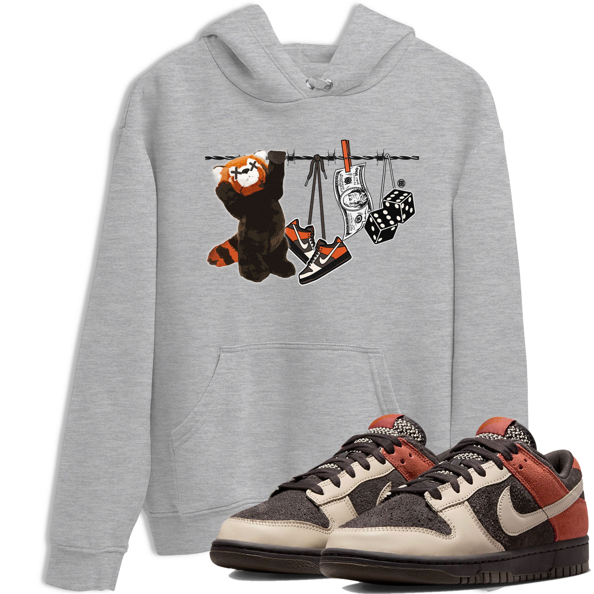 Clothesline snkmatch Tee - Dunk Red Panda