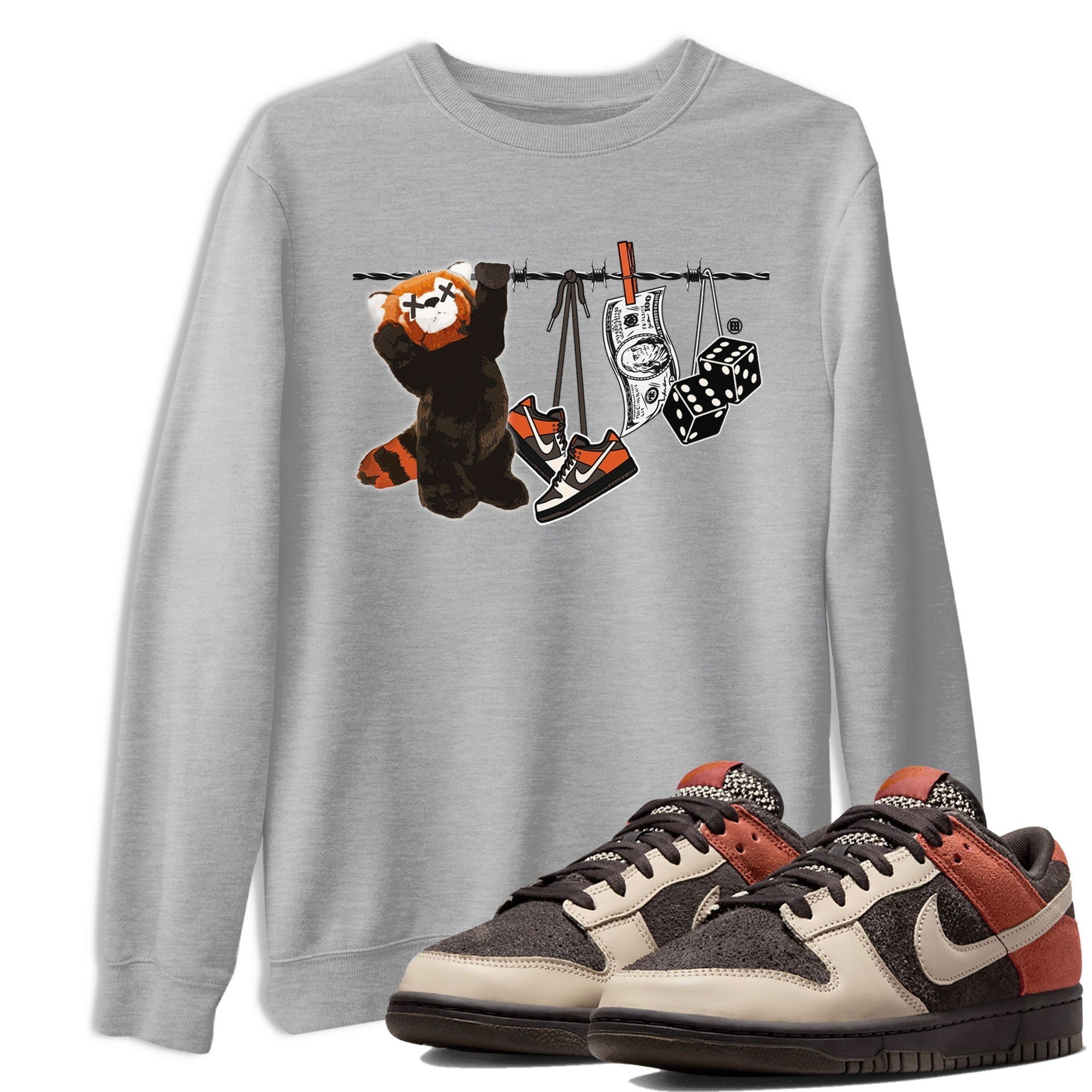 Clothesline snkmatch Tee - Dunk Red Panda