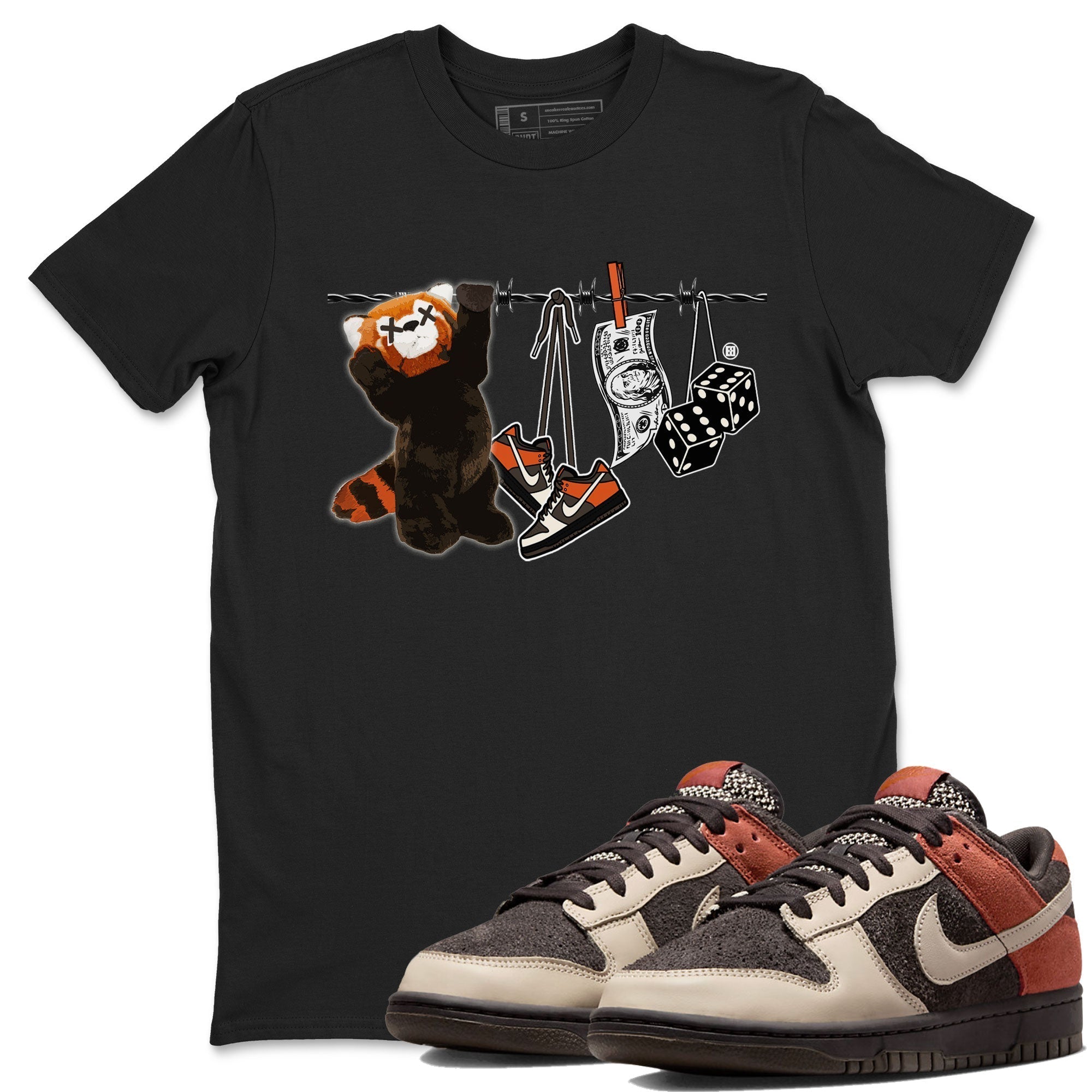 Clothesline snkmatch Tee - Dunk Red Panda