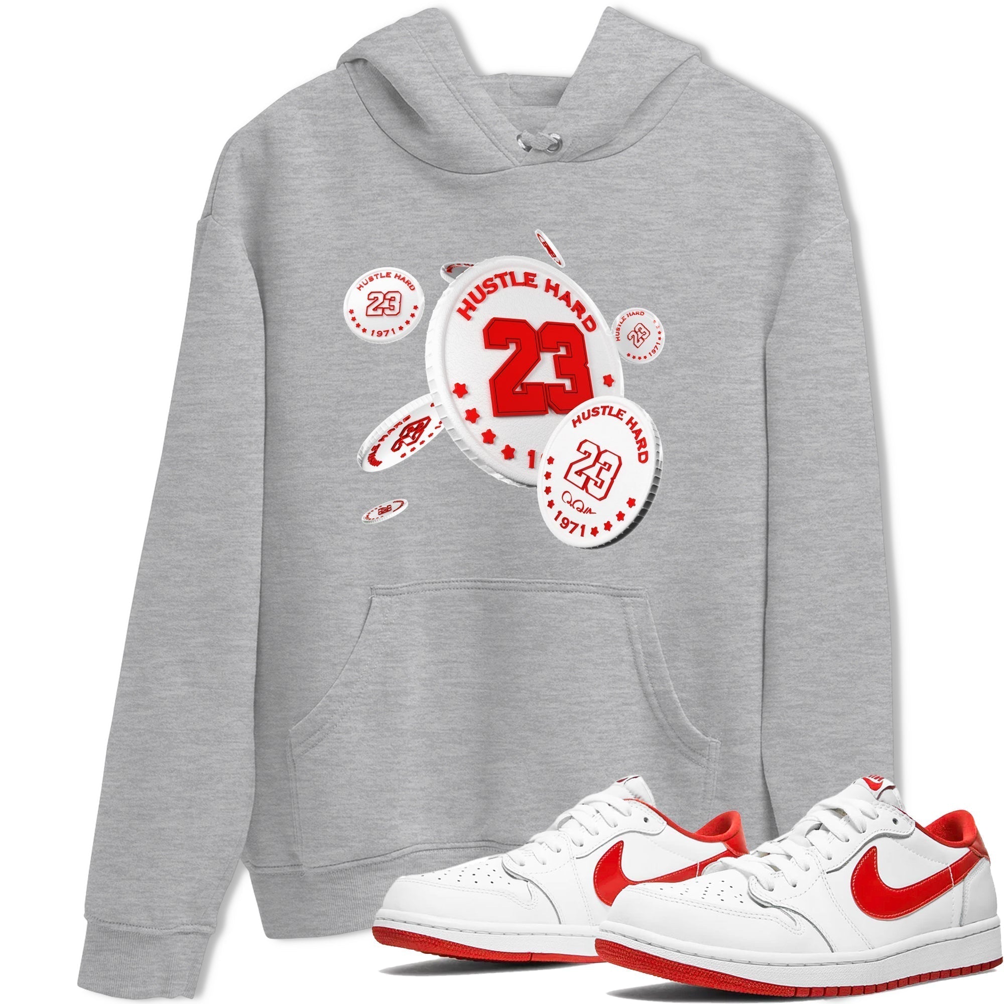 Coin Drop snkmatch Tee - Air Jordan 1 University Red