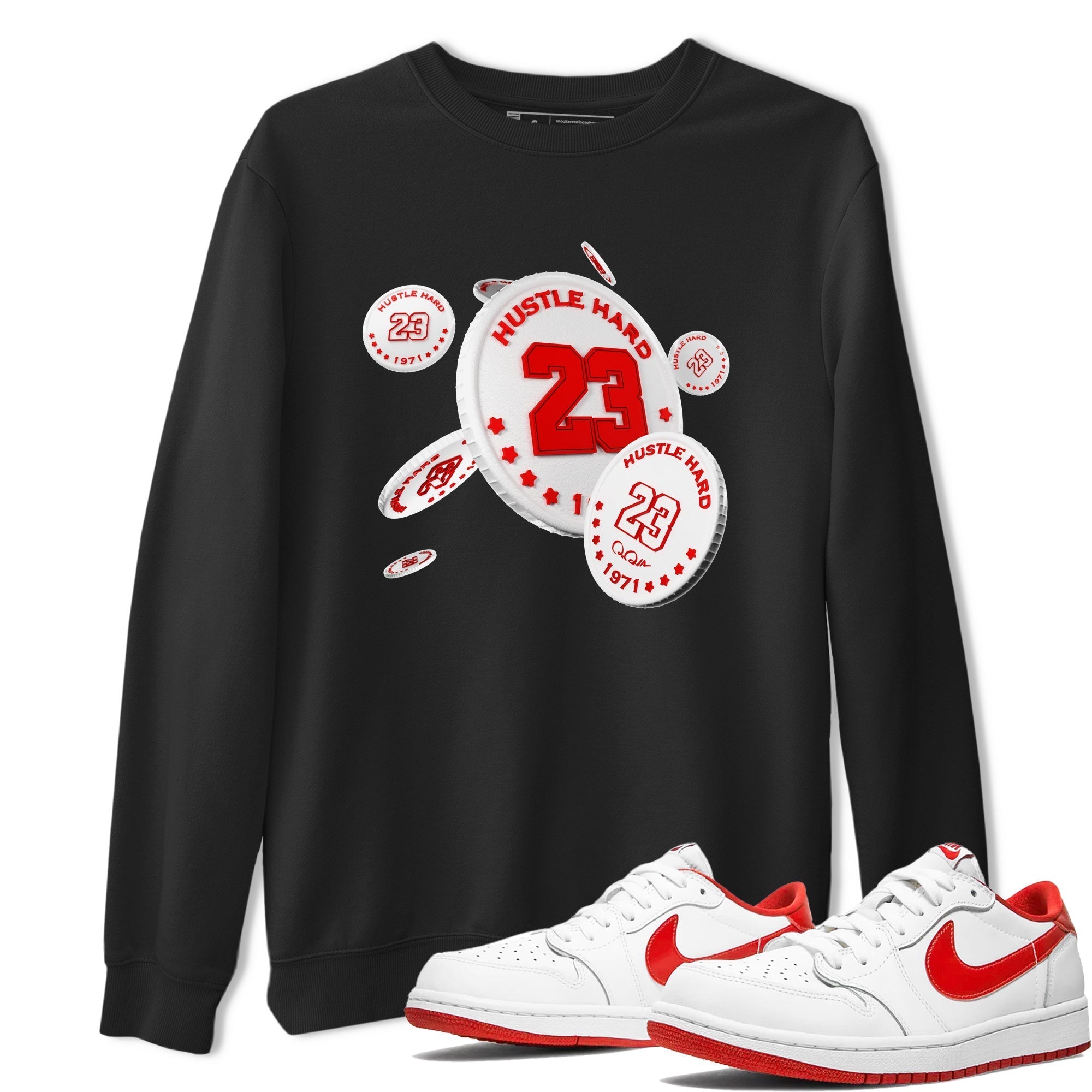 Coin Drop snkmatch Tee - Air Jordan 1 University Red