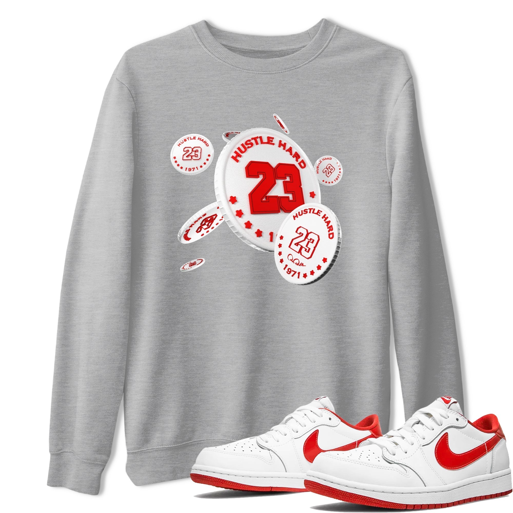 Coin Drop snkmatch Tee - Air Jordan 1 University Red