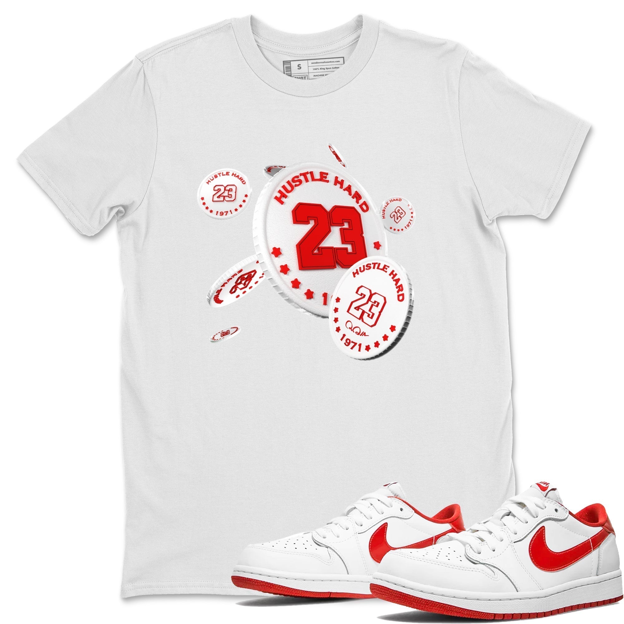 Coin Drop snkmatch Tee - Air Jordan 1 University Red