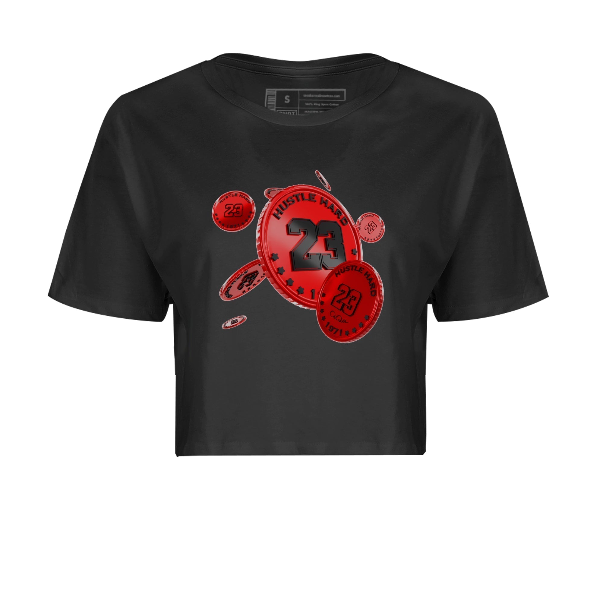 Coin Drop Women's Tops - Air Jordan 1 Satin Bred