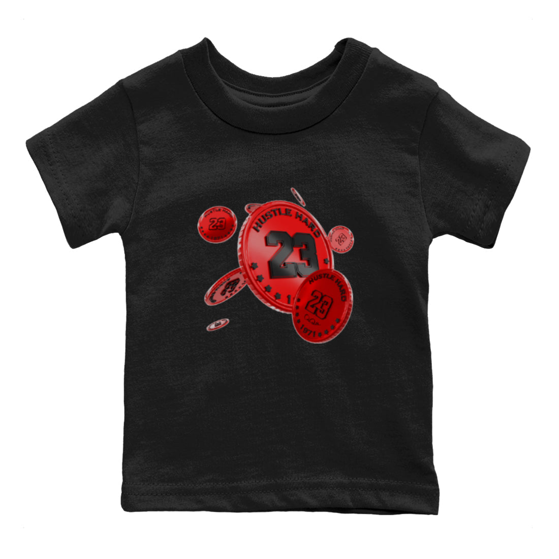 Coin Drop Kids Tops - Air Jordan 1 Satin Bred