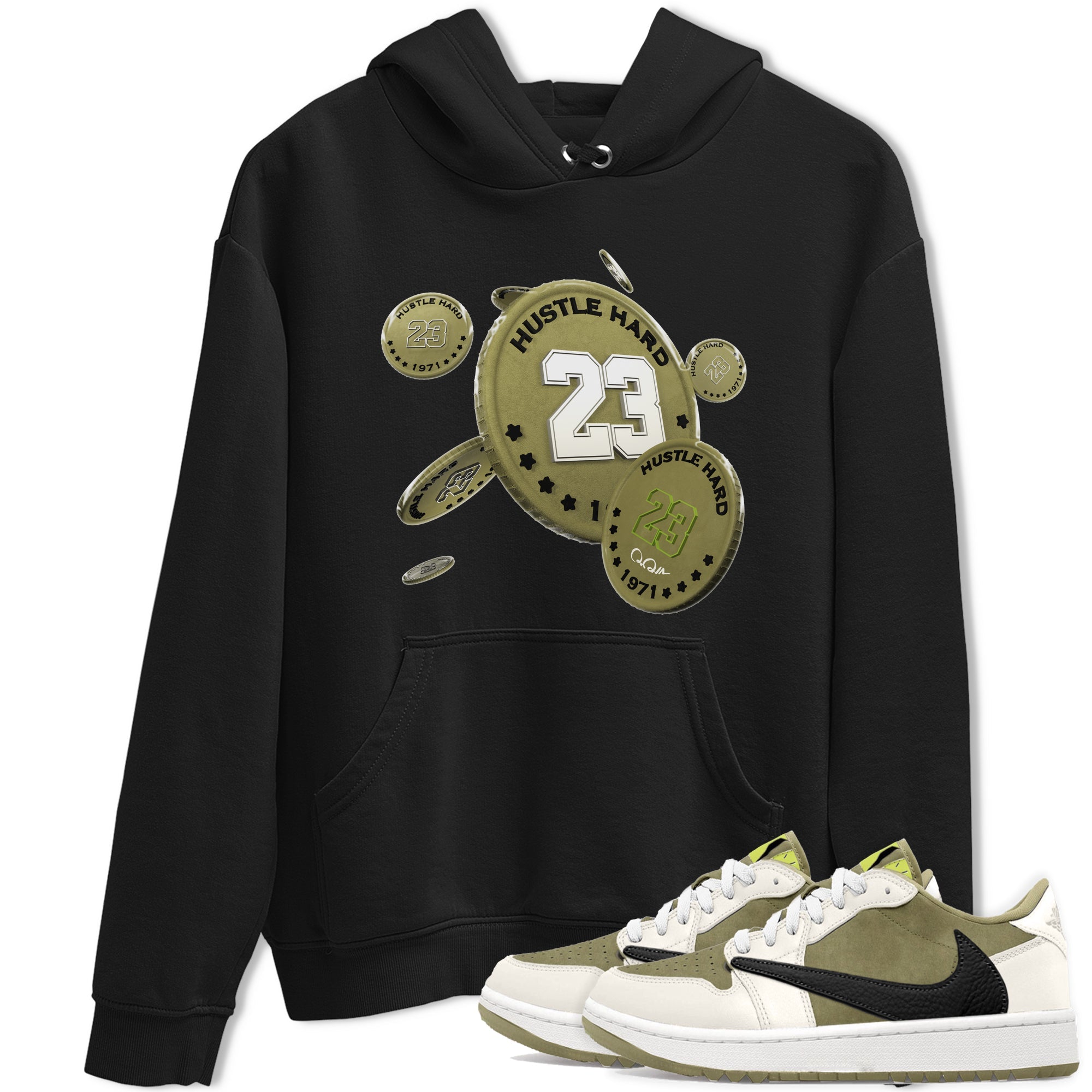 Coin Drop snkmatch Tee - Air Jordan 1 Travis Scott Golf