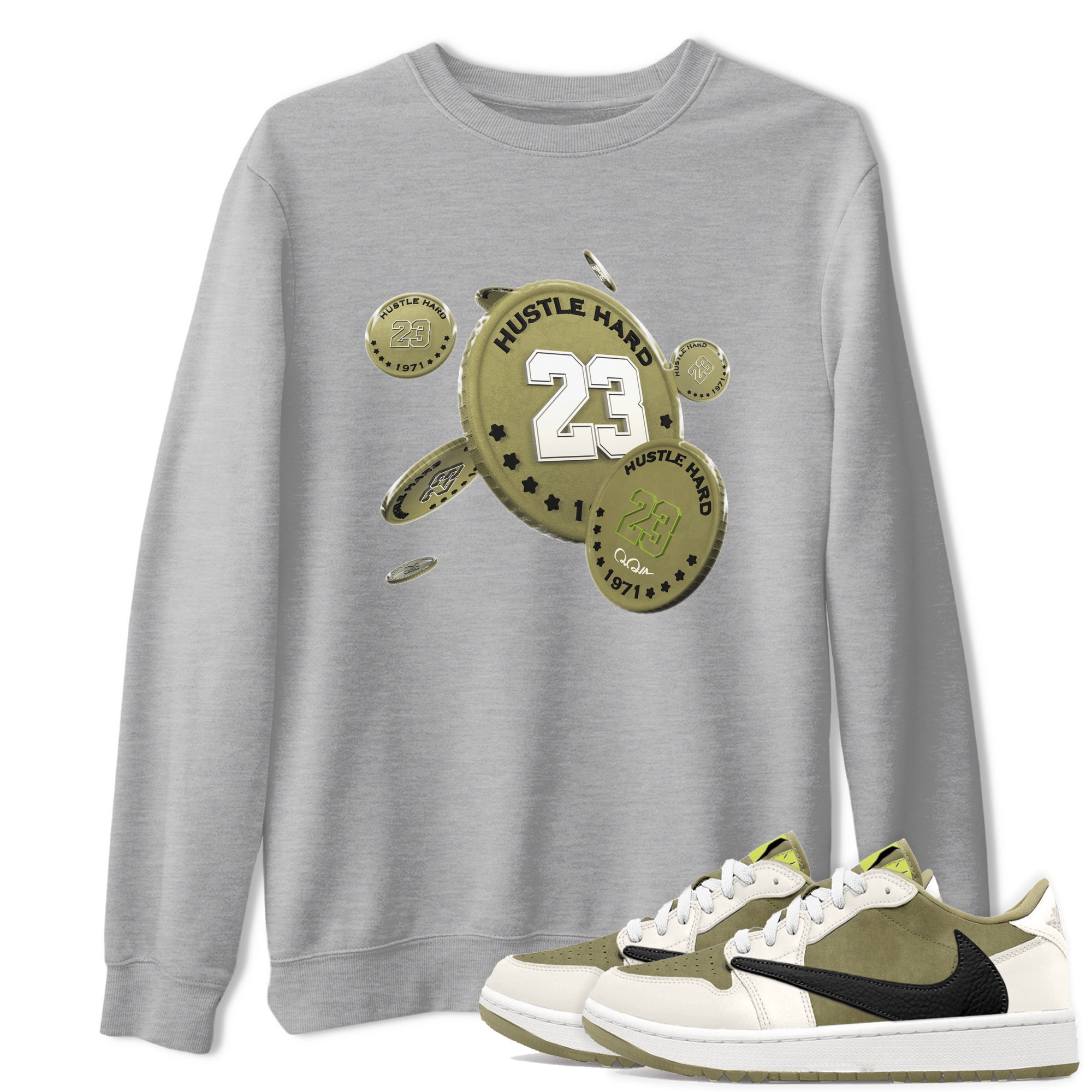Coin Drop snkmatch Tee - Air Jordan 1 Travis Scott Golf