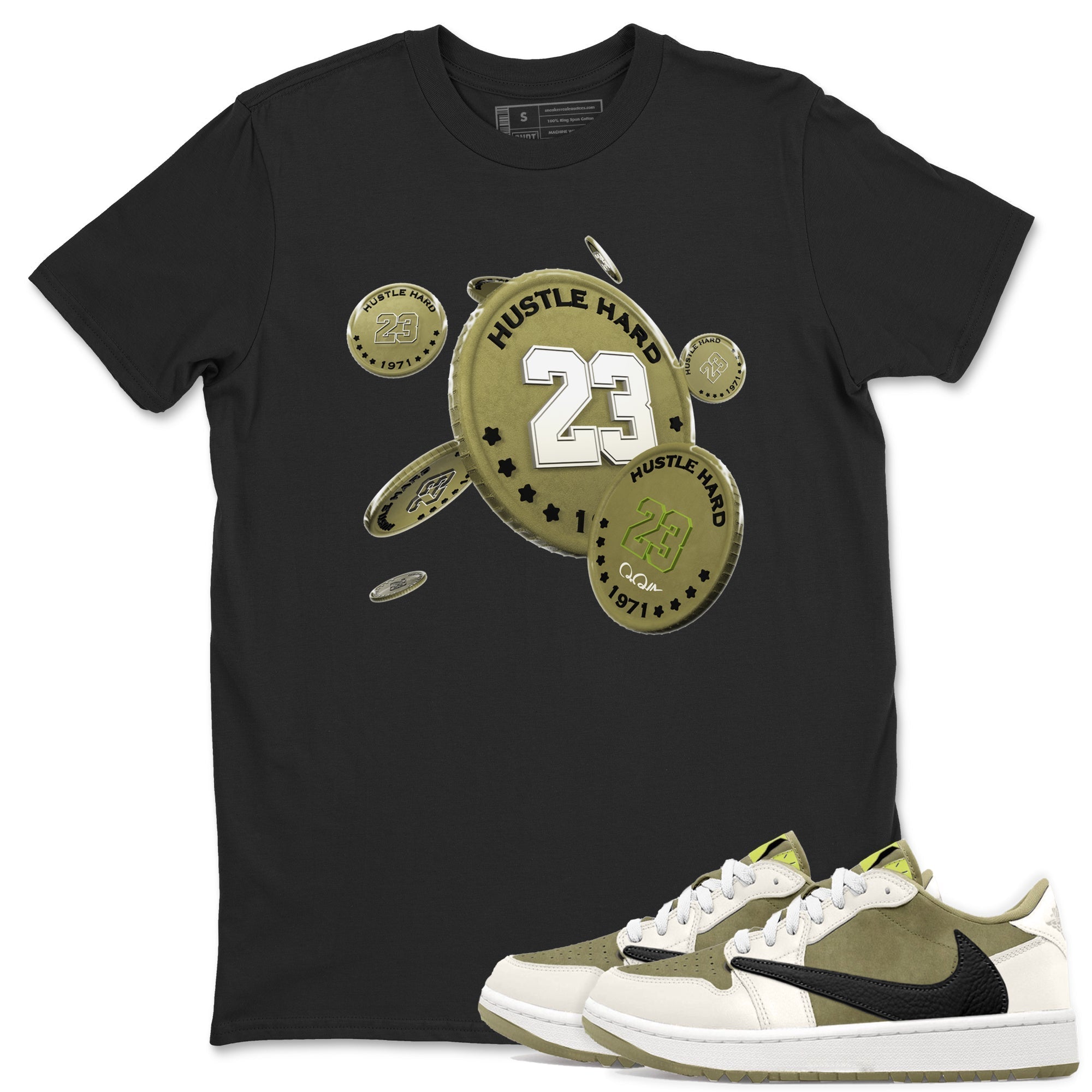 Coin Drop snkmatch Tee - Air Jordan 1 Travis Scott Golf