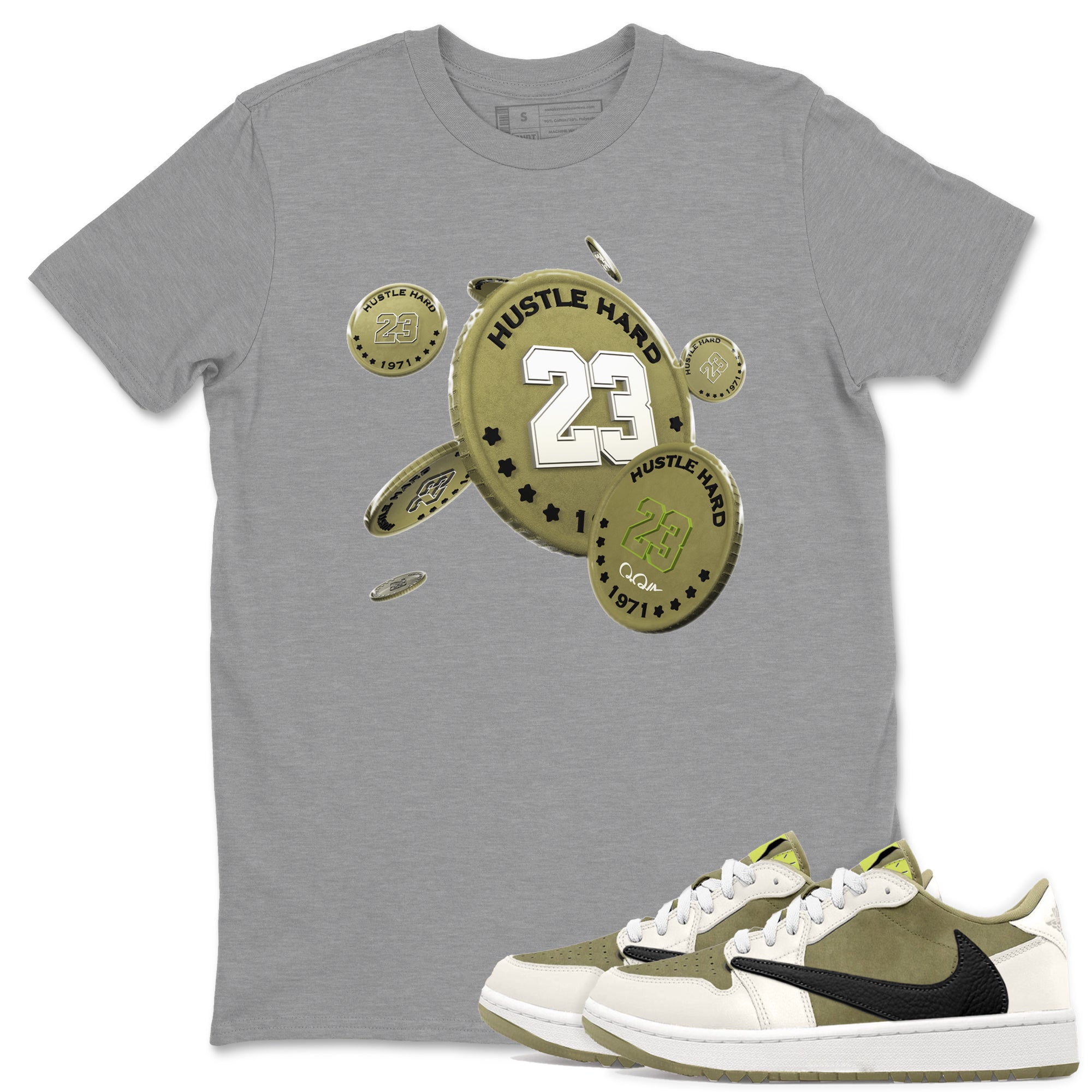 Coin Drop snkmatch Tee - Air Jordan 1 Travis Scott Golf