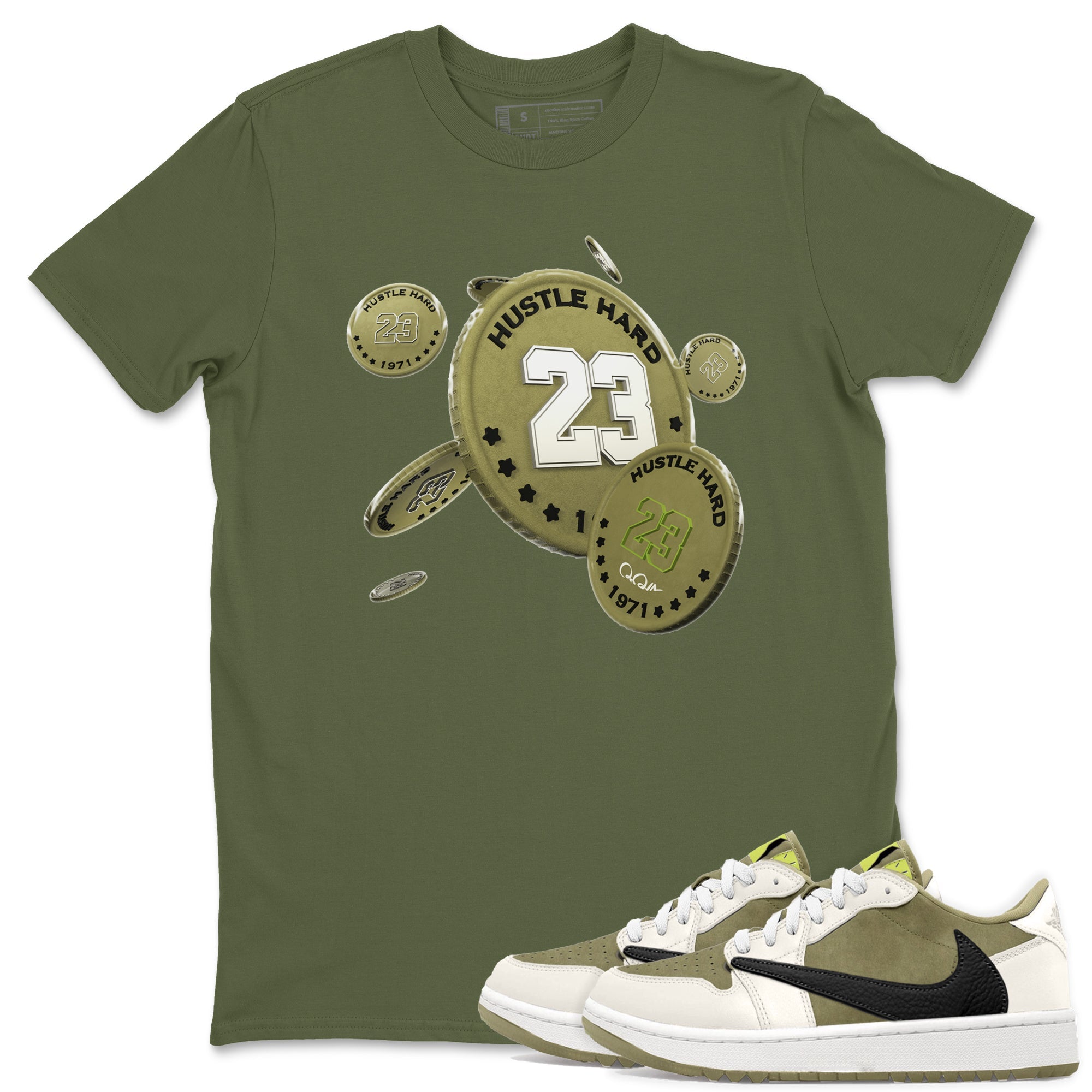 Coin Drop snkmatch Tee - Air Jordan 1 Travis Scott Golf