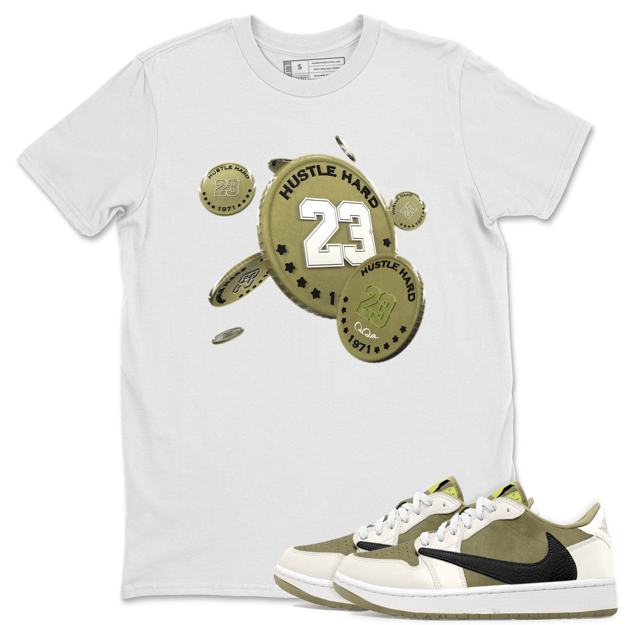 Coin Drop snkmatch Tee - Air Jordan 1 Travis Scott Golf