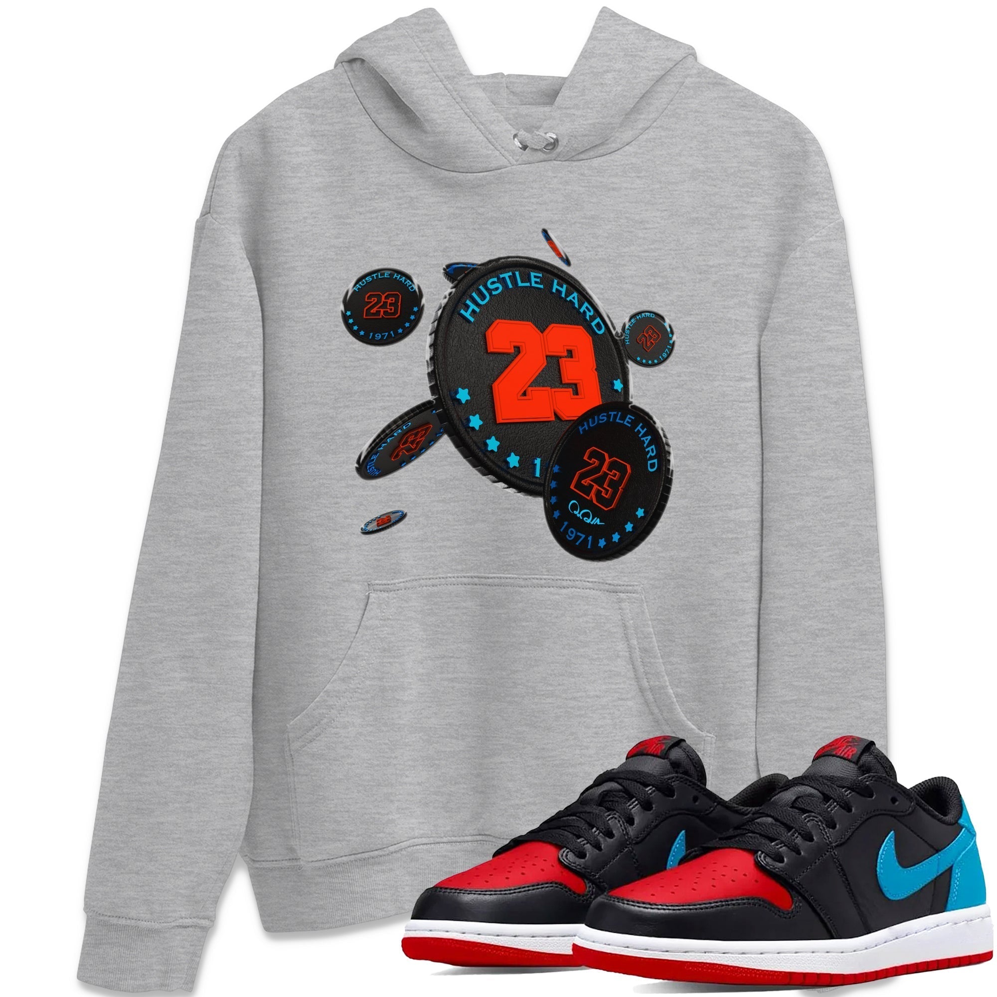 Coin Drop Unisex Tops - Air Jordan 1 UNC to Chicago