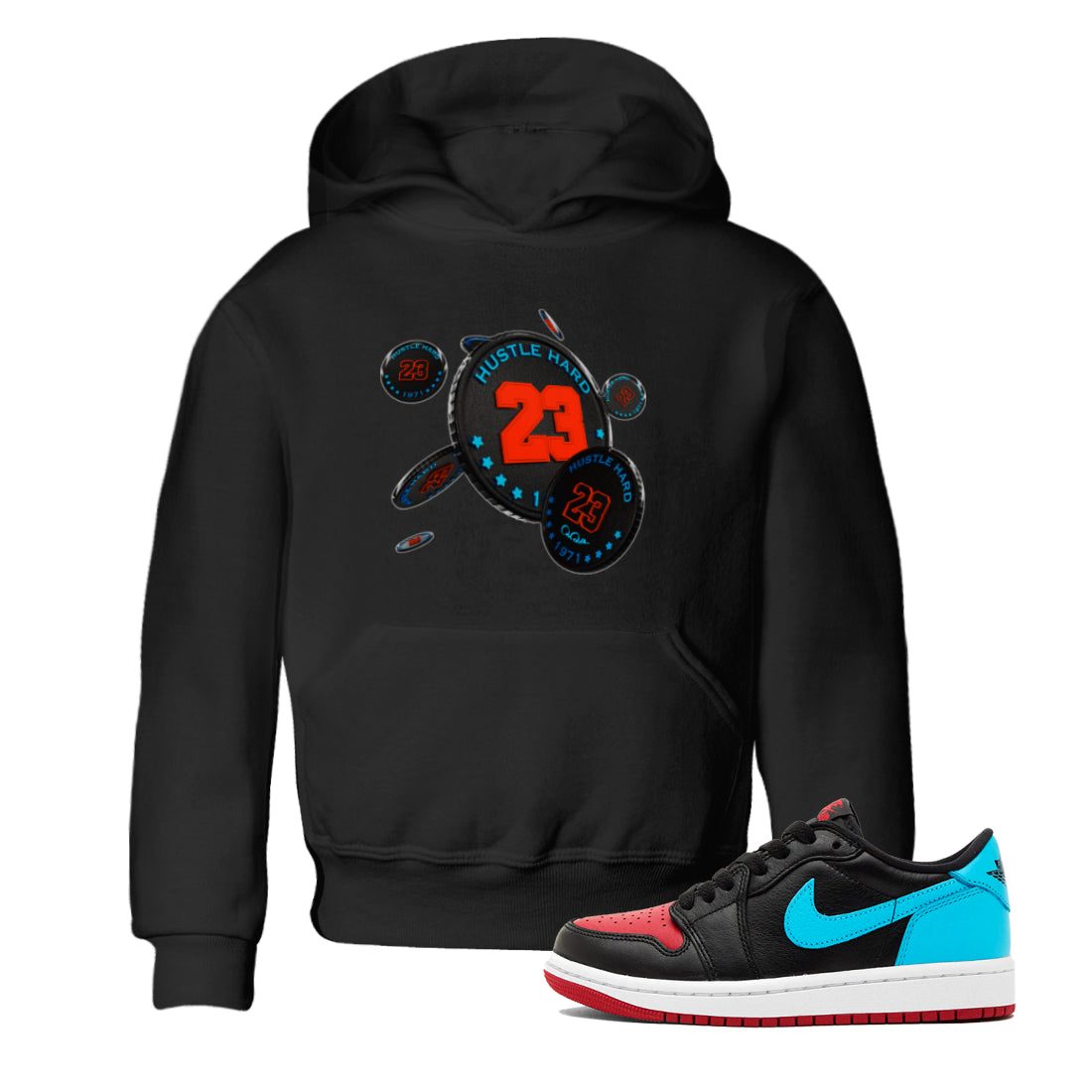 Coin Drop Kids Tops - Air Jordan 1 UNC to Chicago