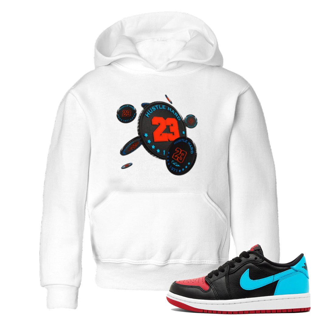 Coin Drop Kids Tops - Air Jordan 1 UNC to Chicago