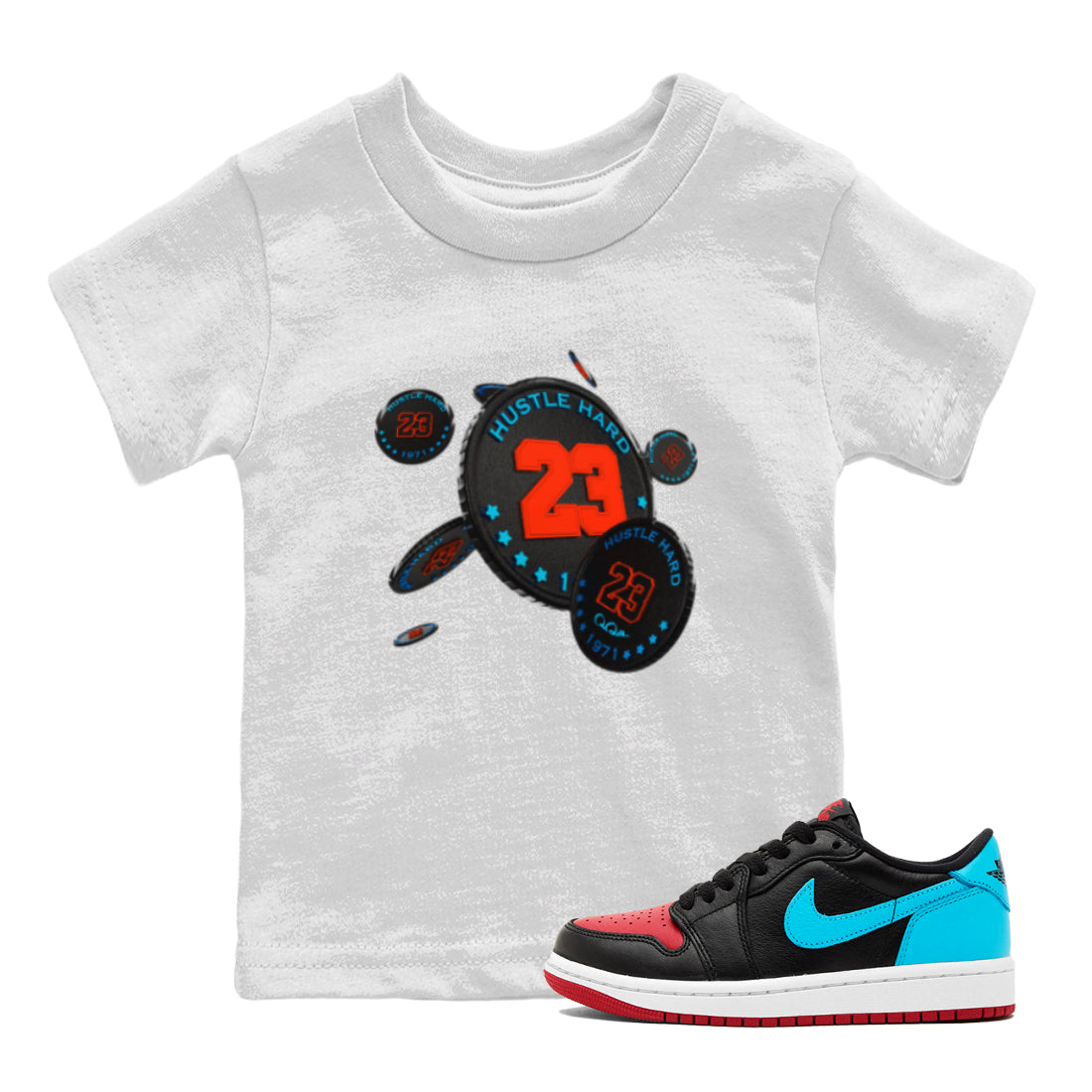 Coin Drop Kids Tops - Air Jordan 1 UNC to Chicago