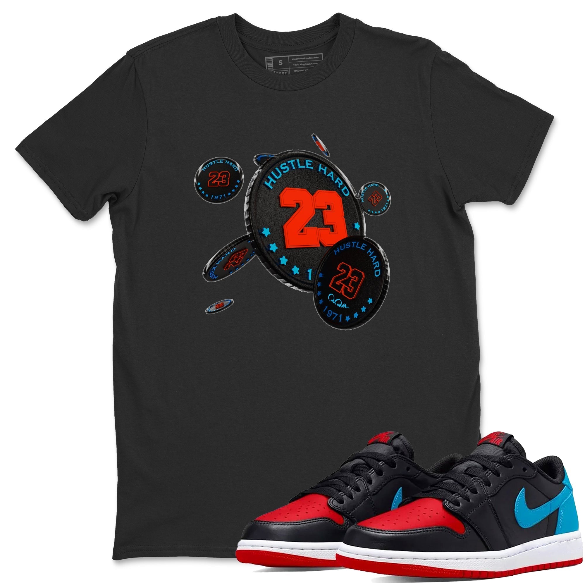 Coin Drop Unisex Tops - Air Jordan 1 UNC to Chicago