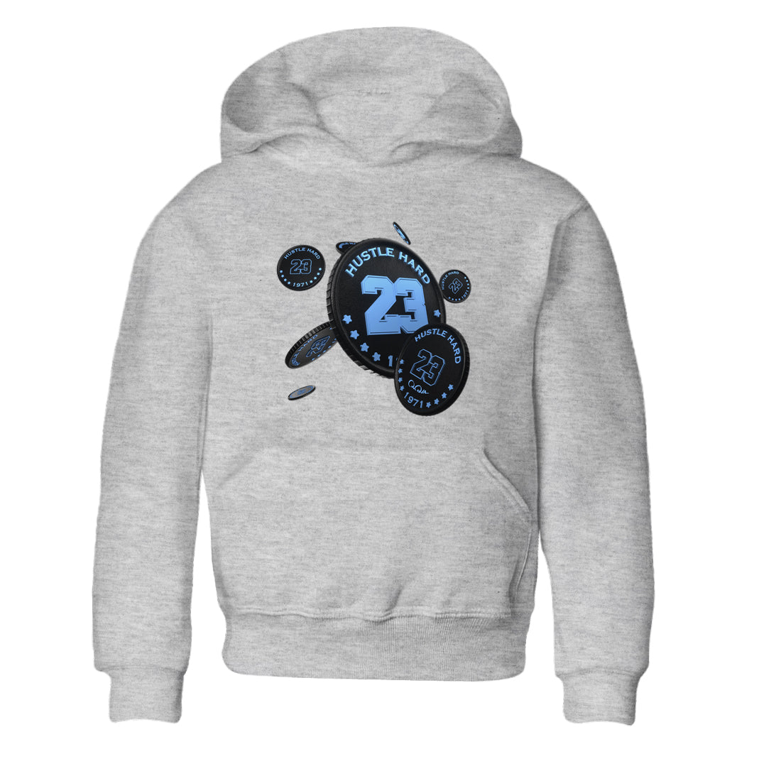 Coin Drop Kids Tops - Air Jordan 1 UNC Toe