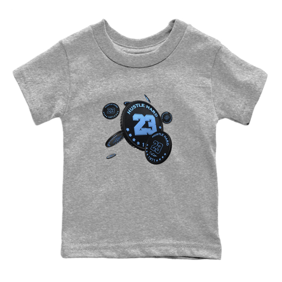 Coin Drop Kids Tops - Air Jordan 1 UNC Toe