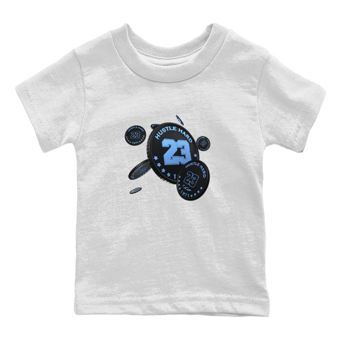 Coin Drop Kids Tops - Air Jordan 1 UNC Toe