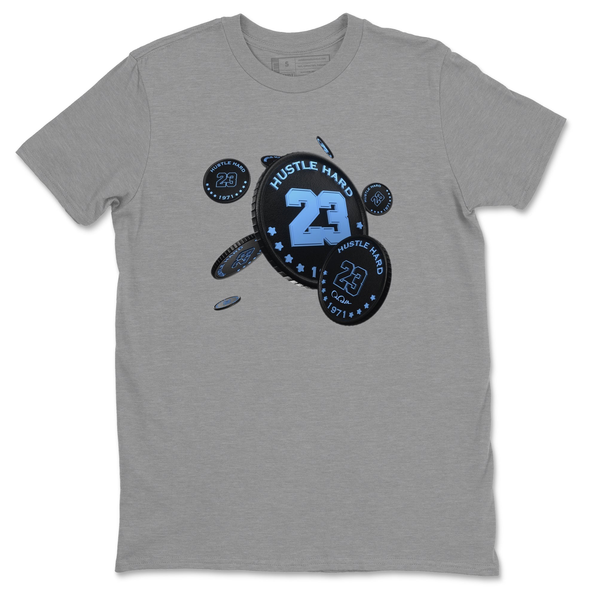 Coin Drop Unisex Tops - Air Jordan 1 UNC Toe