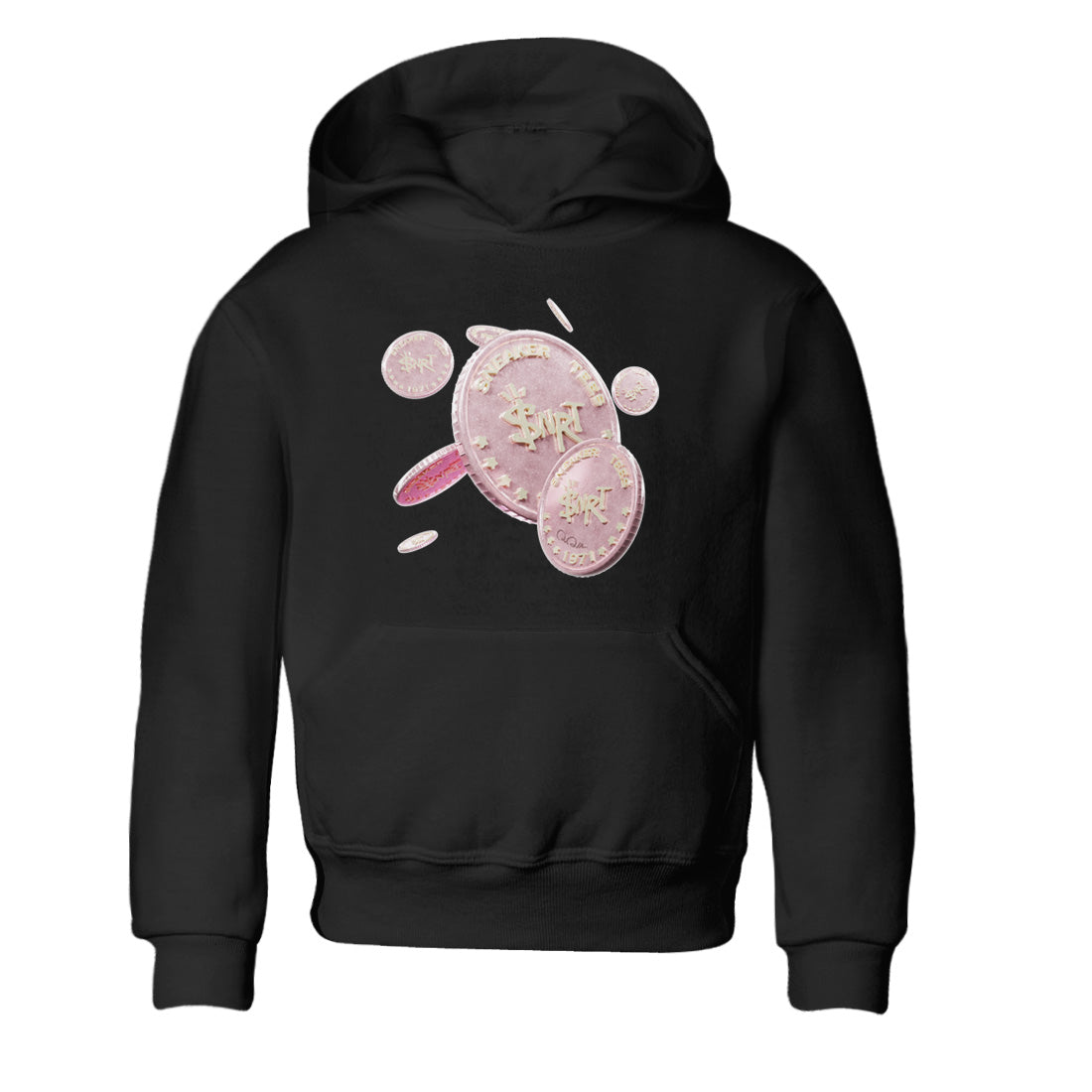 Coin Drop Kids Tops - Air Jordan 1 Washed Pink