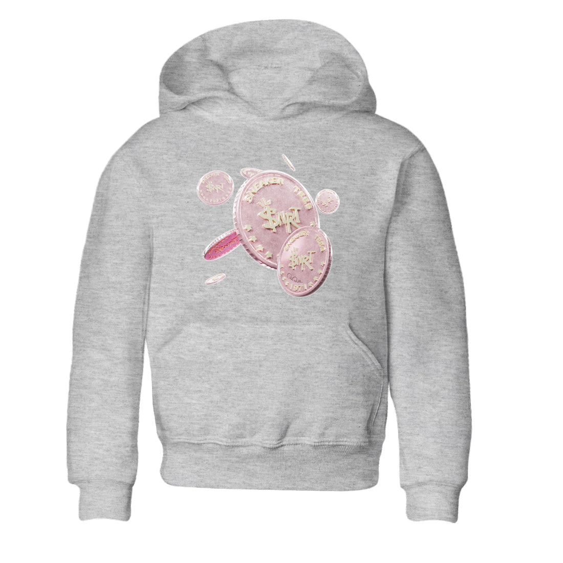 Coin Drop Kids Tops - Air Jordan 1 Washed Pink