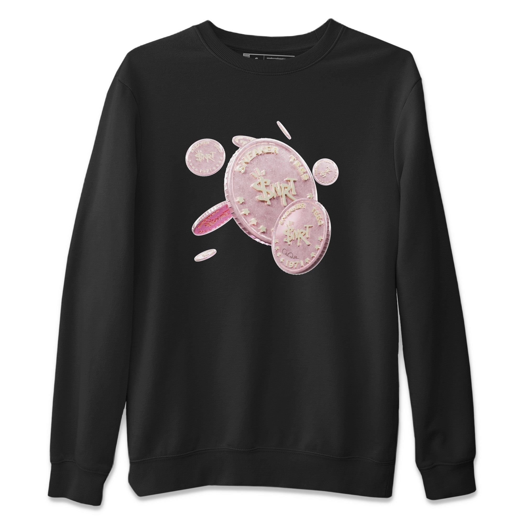 Coin Drop Unisex Tops - Air Jordan 1 Washed Pink