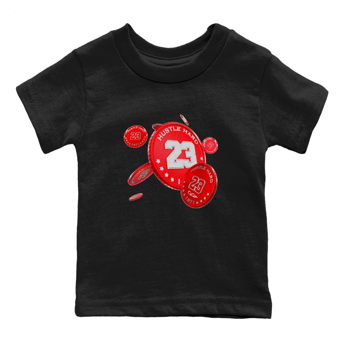 Coin Drop Kids Tops - Air Jordan 12 Cherry