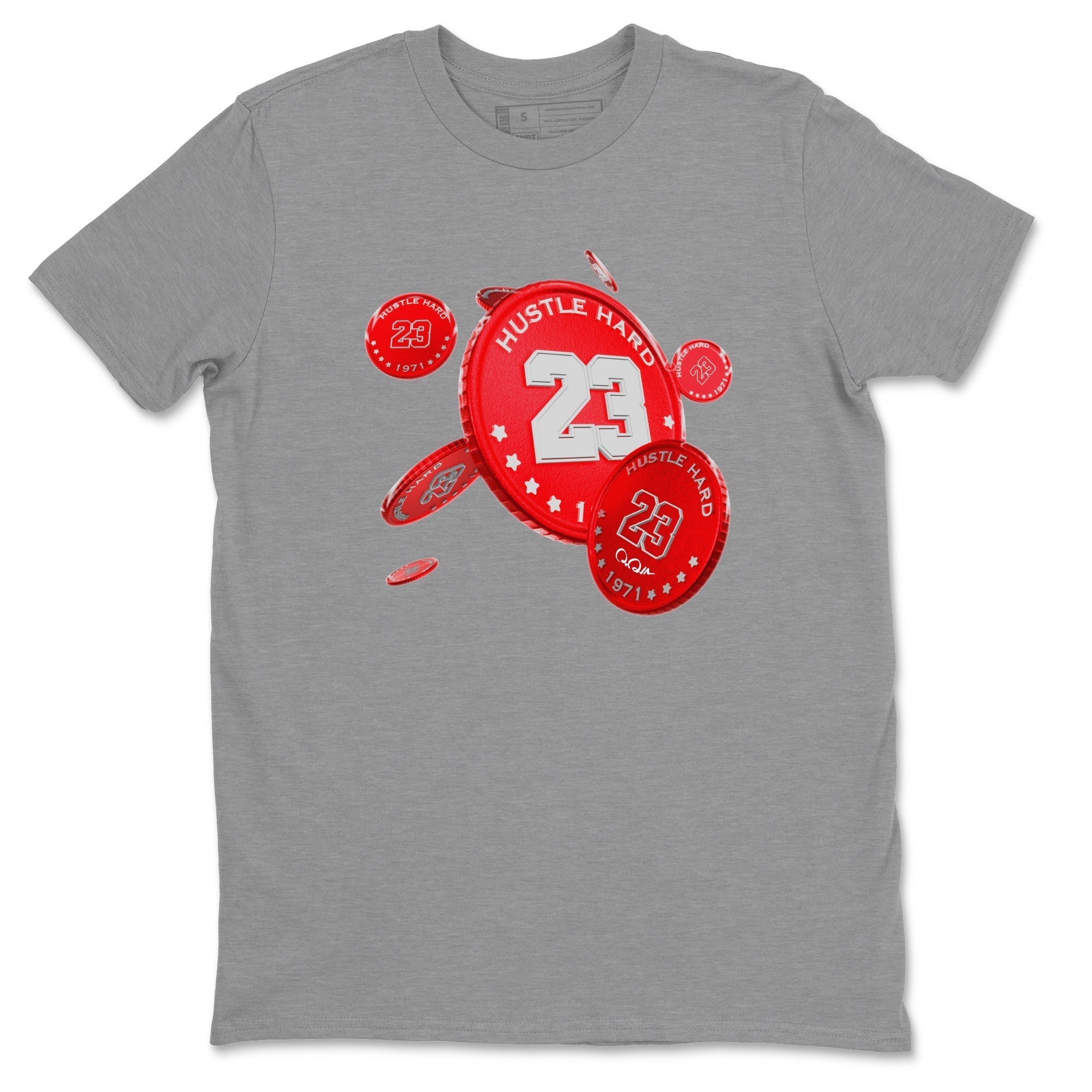 Coin Drop Unisex Tops - Air Jordan 12 Cherry