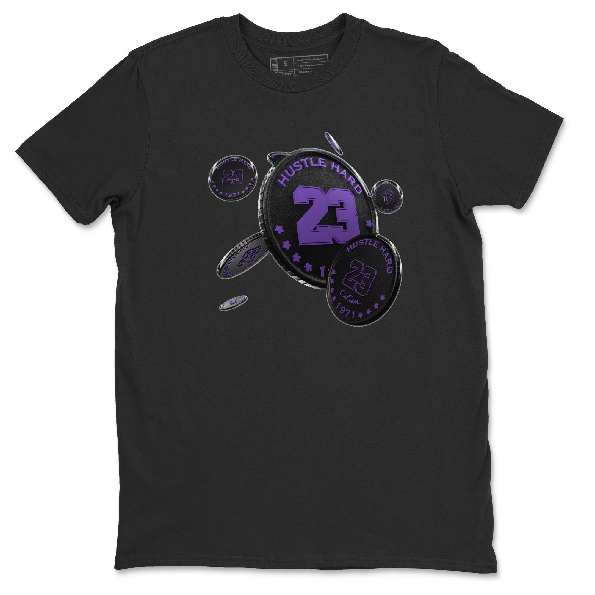 Coin Drop Unisex Tops - Air Jordan 12 Field Purple