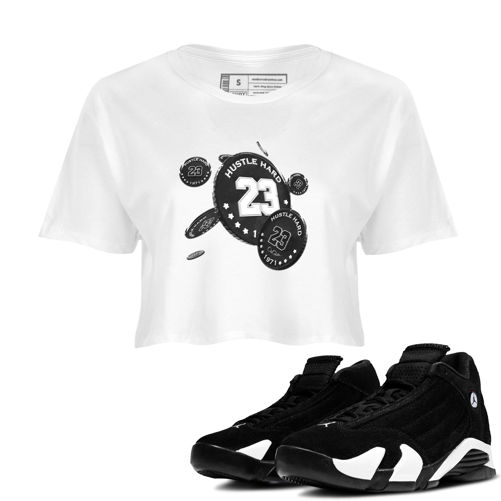 Coin Drop snkmatch Women's Top - Air Jordan 14 Panda