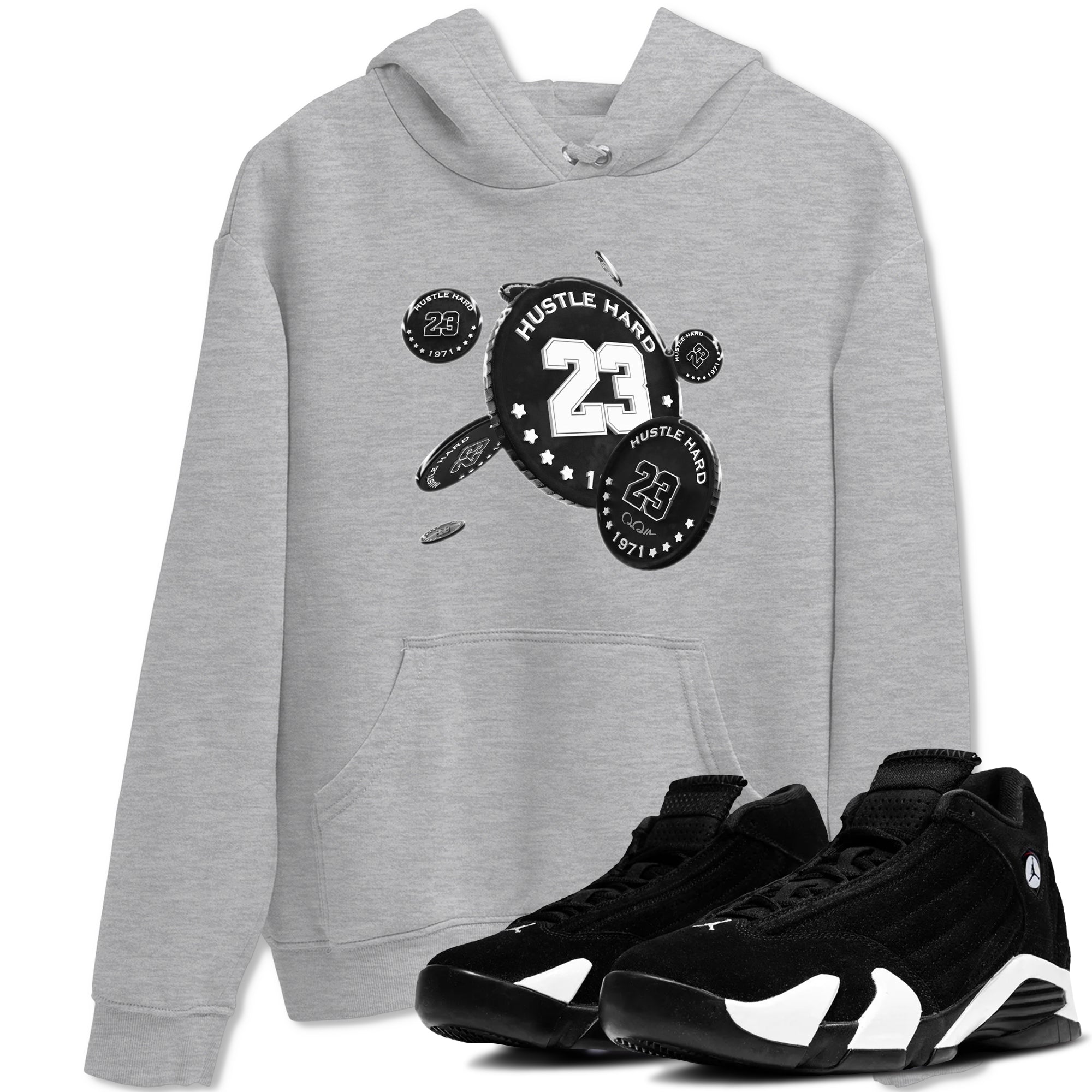 Coin Drop snkmatch Tee - Air Jordan 14 Panda
