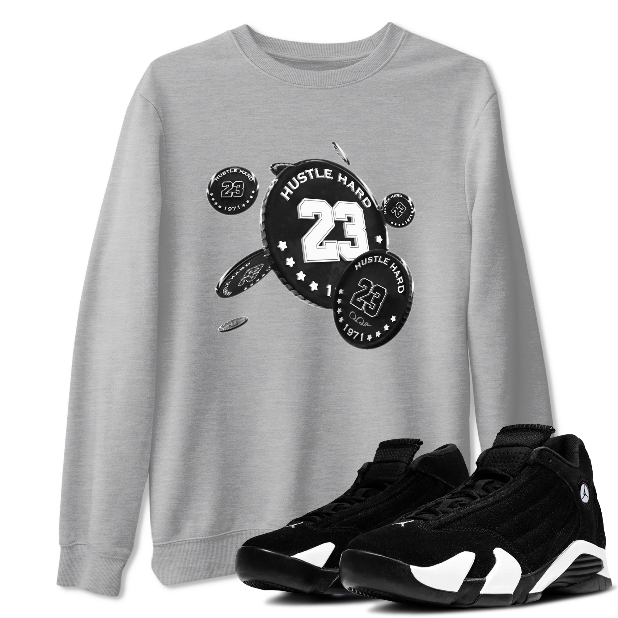 Coin Drop snkmatch Tee - Air Jordan 14 Panda