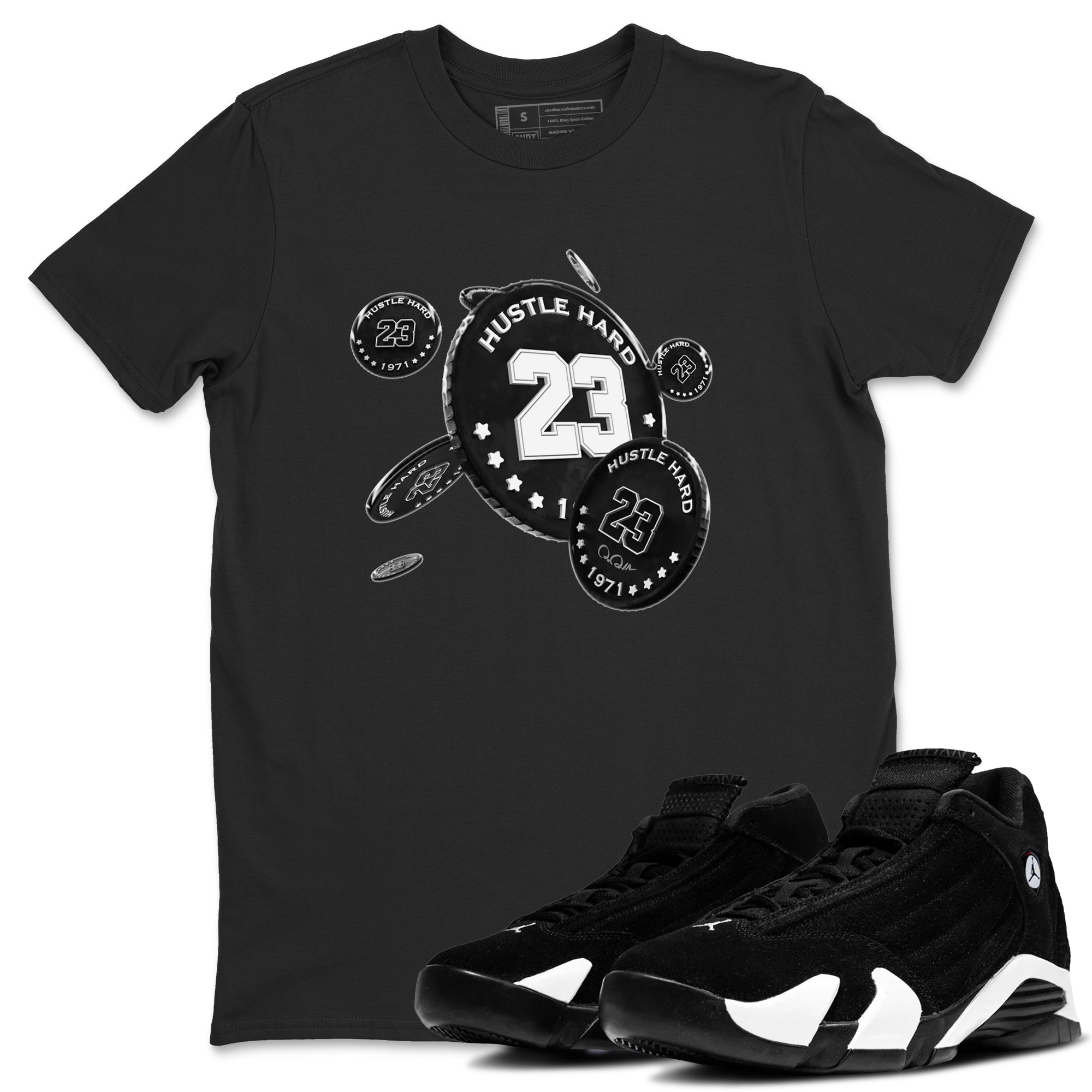 Coin Drop snkmatch Tee - Air Jordan 14 Panda