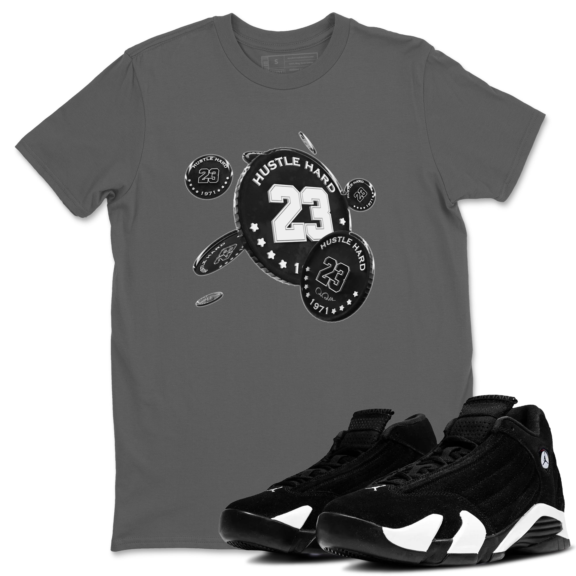 Coin Drop snkmatch Tee - Air Jordan 14 Panda