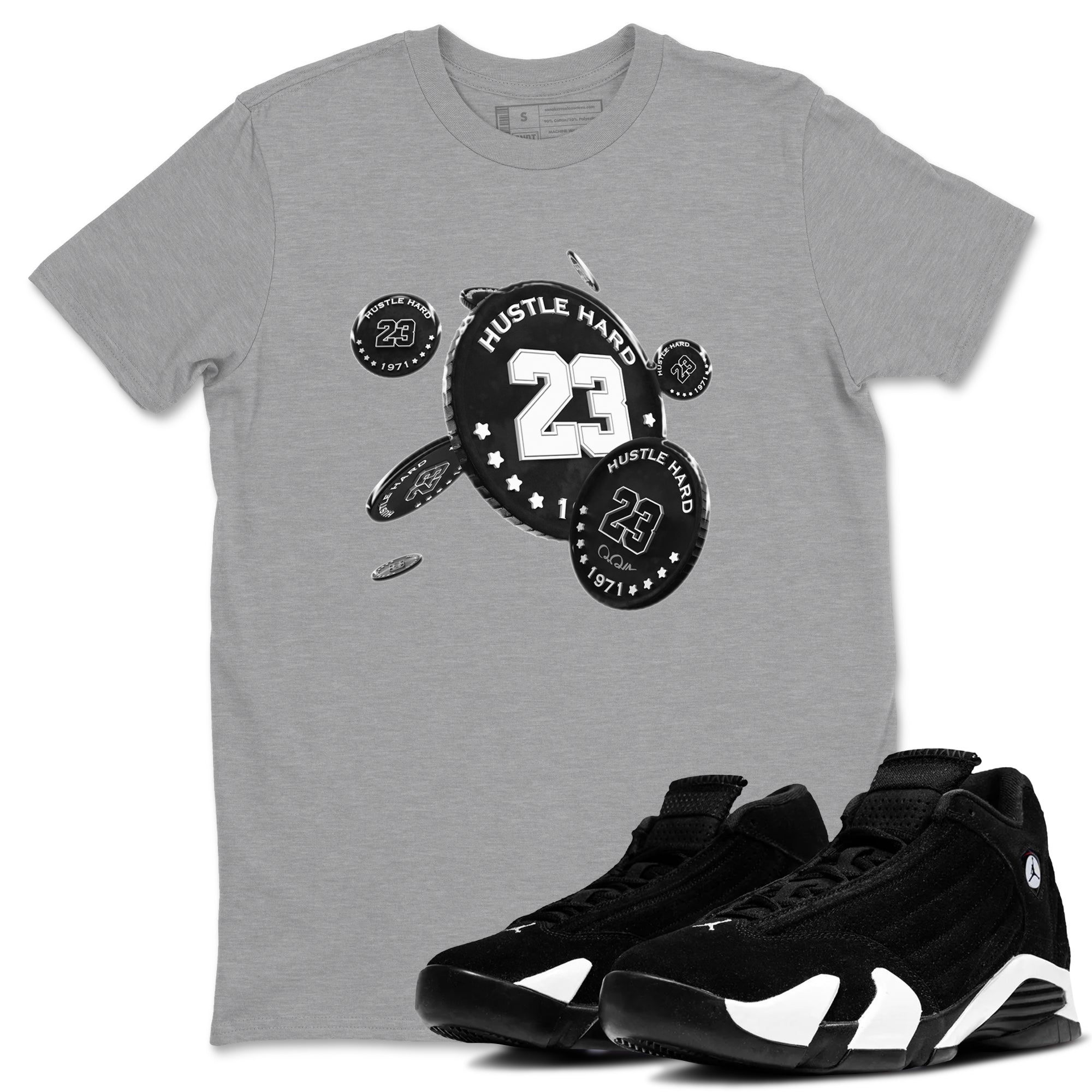 Coin Drop snkmatch Tee - Air Jordan 14 Panda
