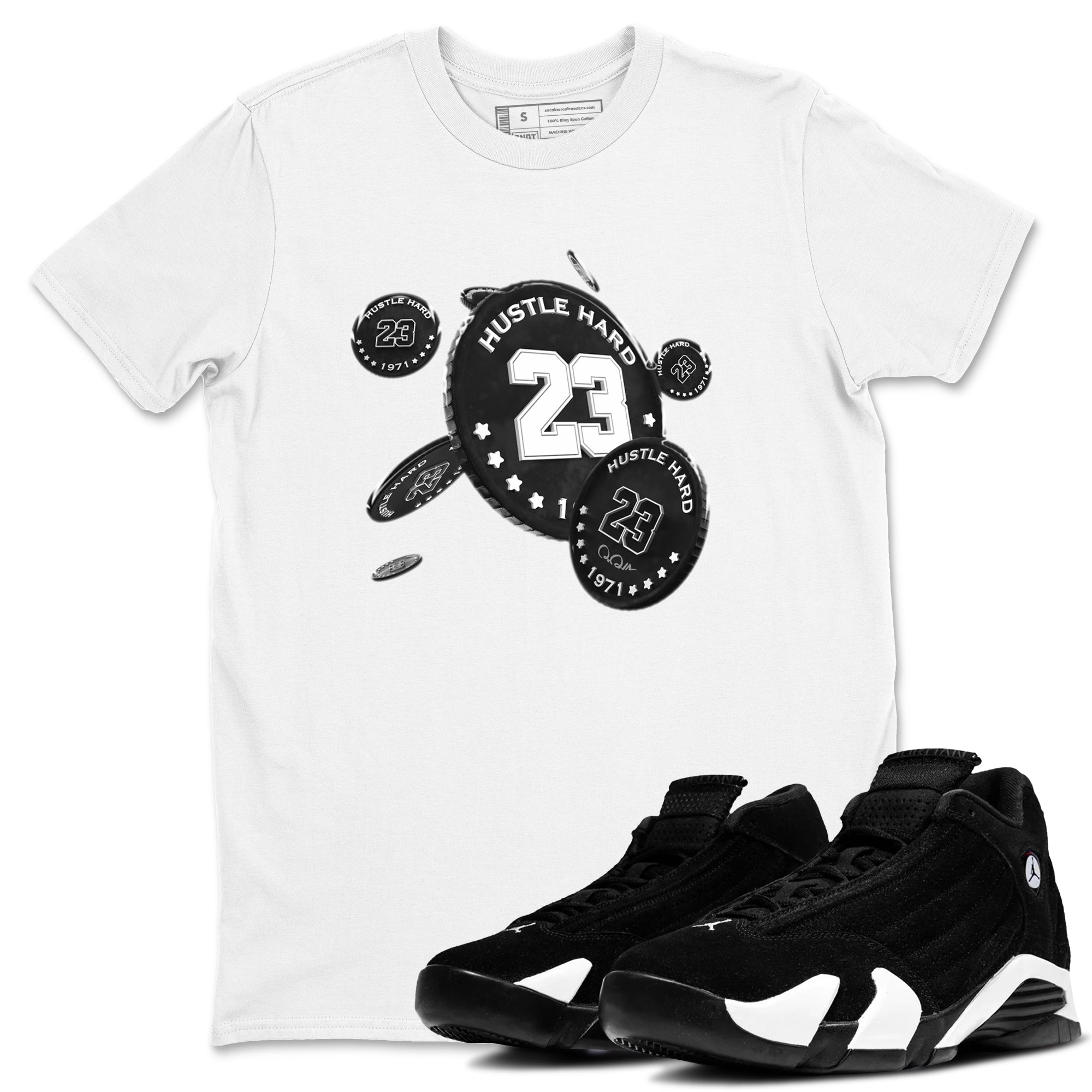 Coin Drop snkmatch Tee - Air Jordan 14 Panda