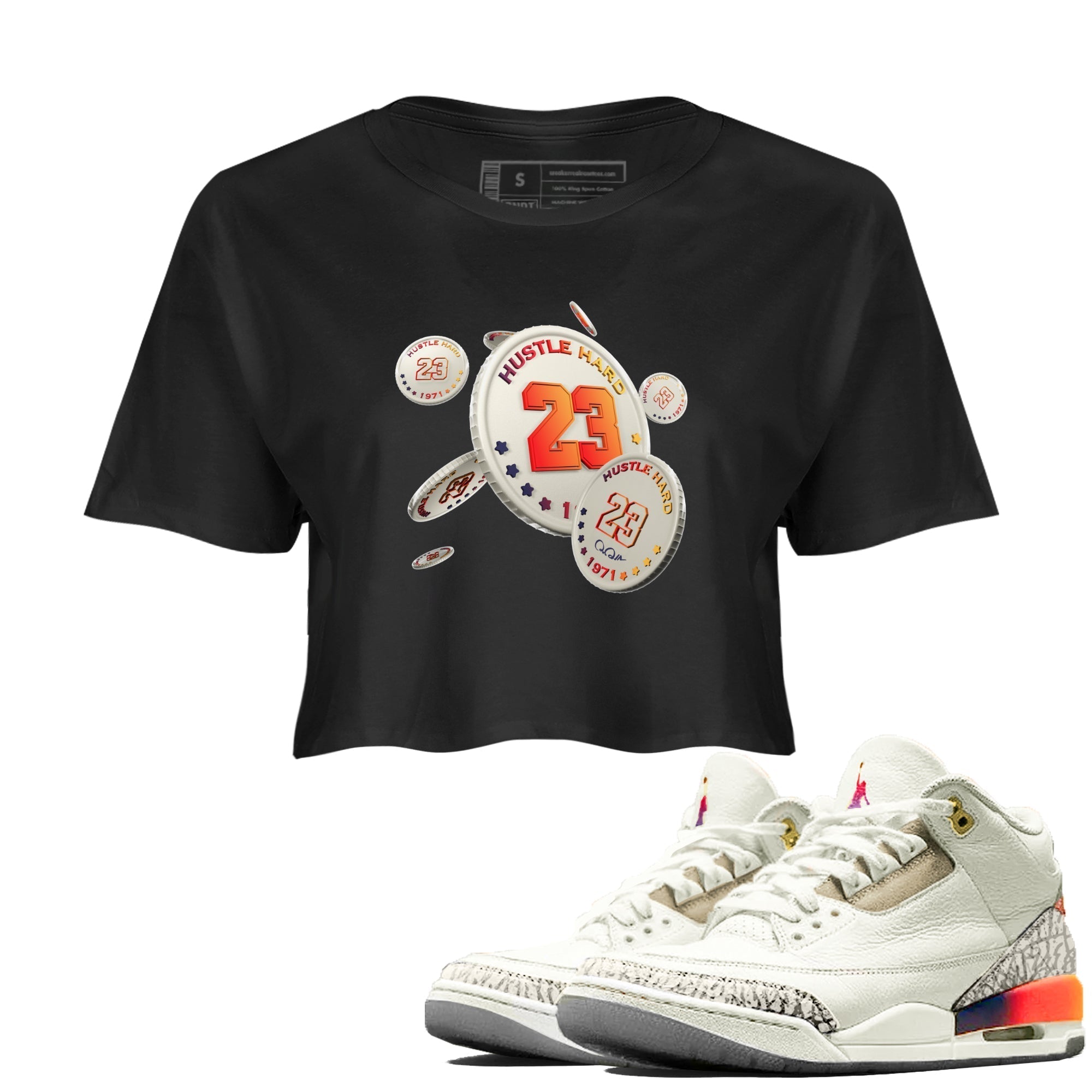 Coin Drop snkmatch Women's Top - Air Jordan 3 J Balvin
