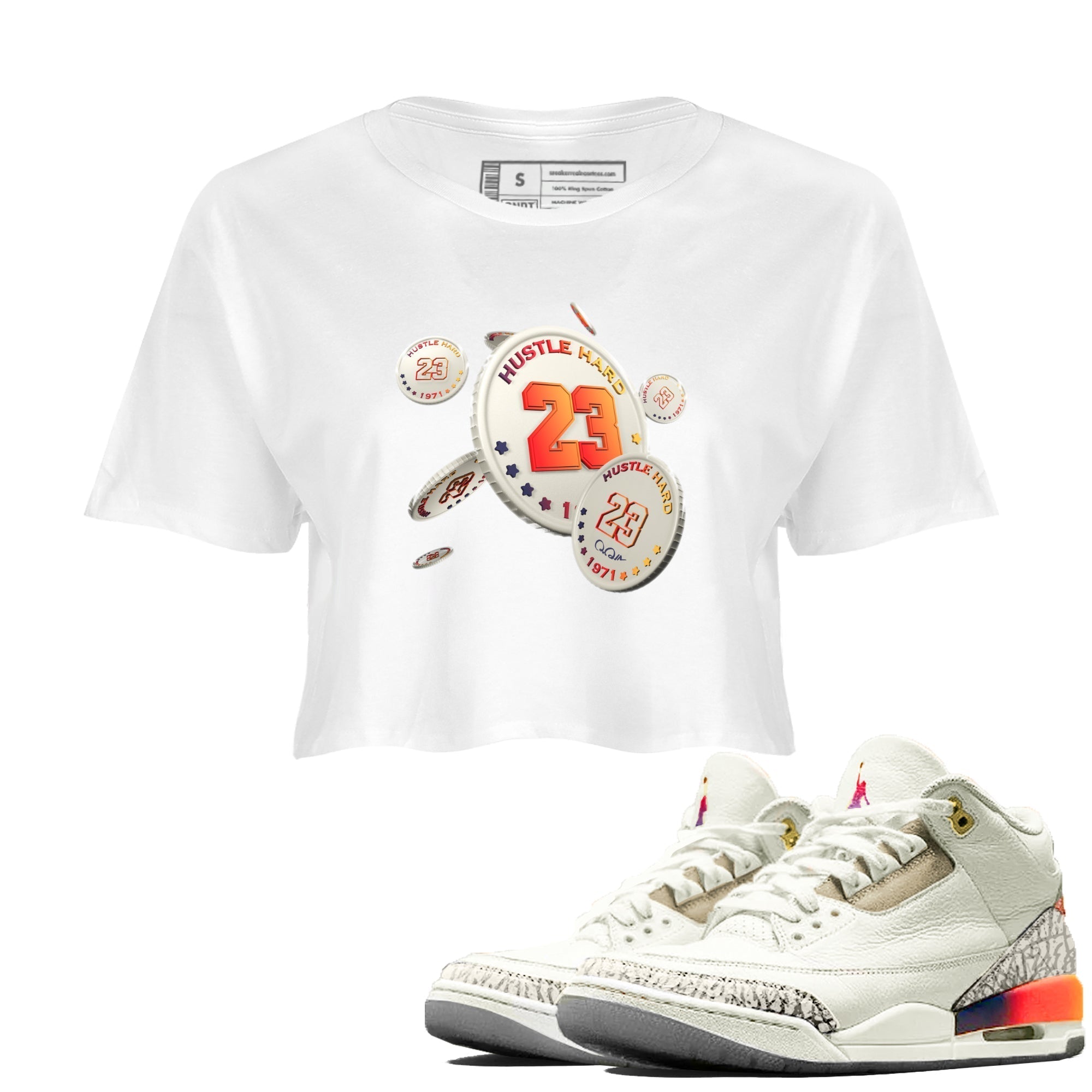 Coin Drop snkmatch Women's Top - Air Jordan 3 J Balvin