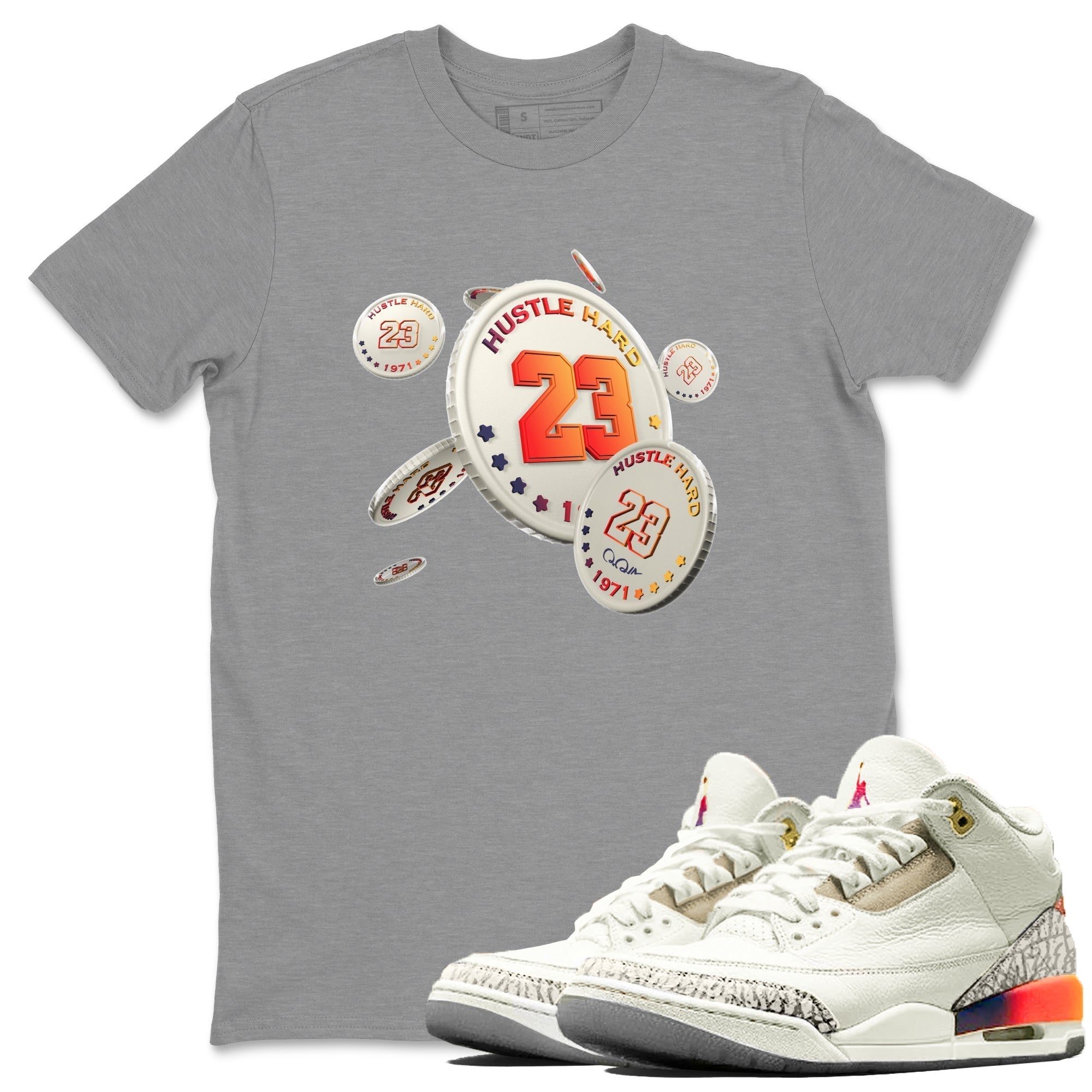 Coin Drop snkmatch Tee - Air Jordan 3 J Balvin