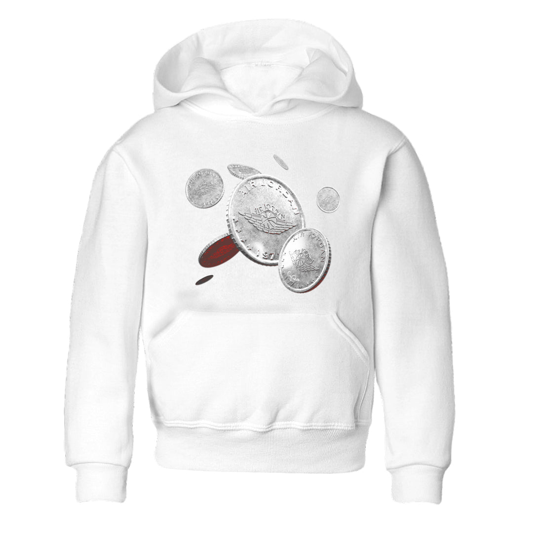 Coin Drop Kids Tops - Air Jordan 3 White Cement