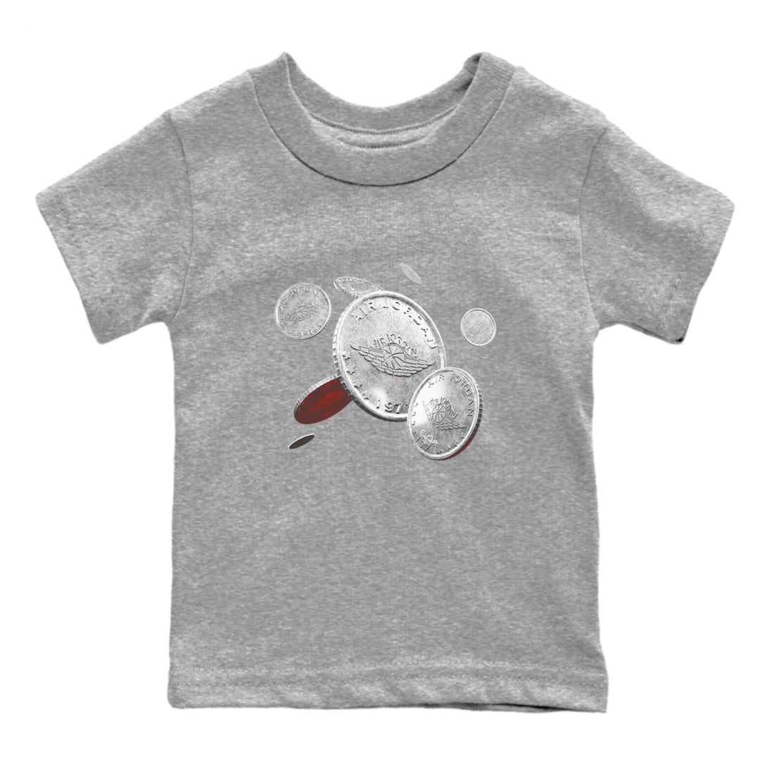 Coin Drop Kids Tops - Air Jordan 3 White Cement
