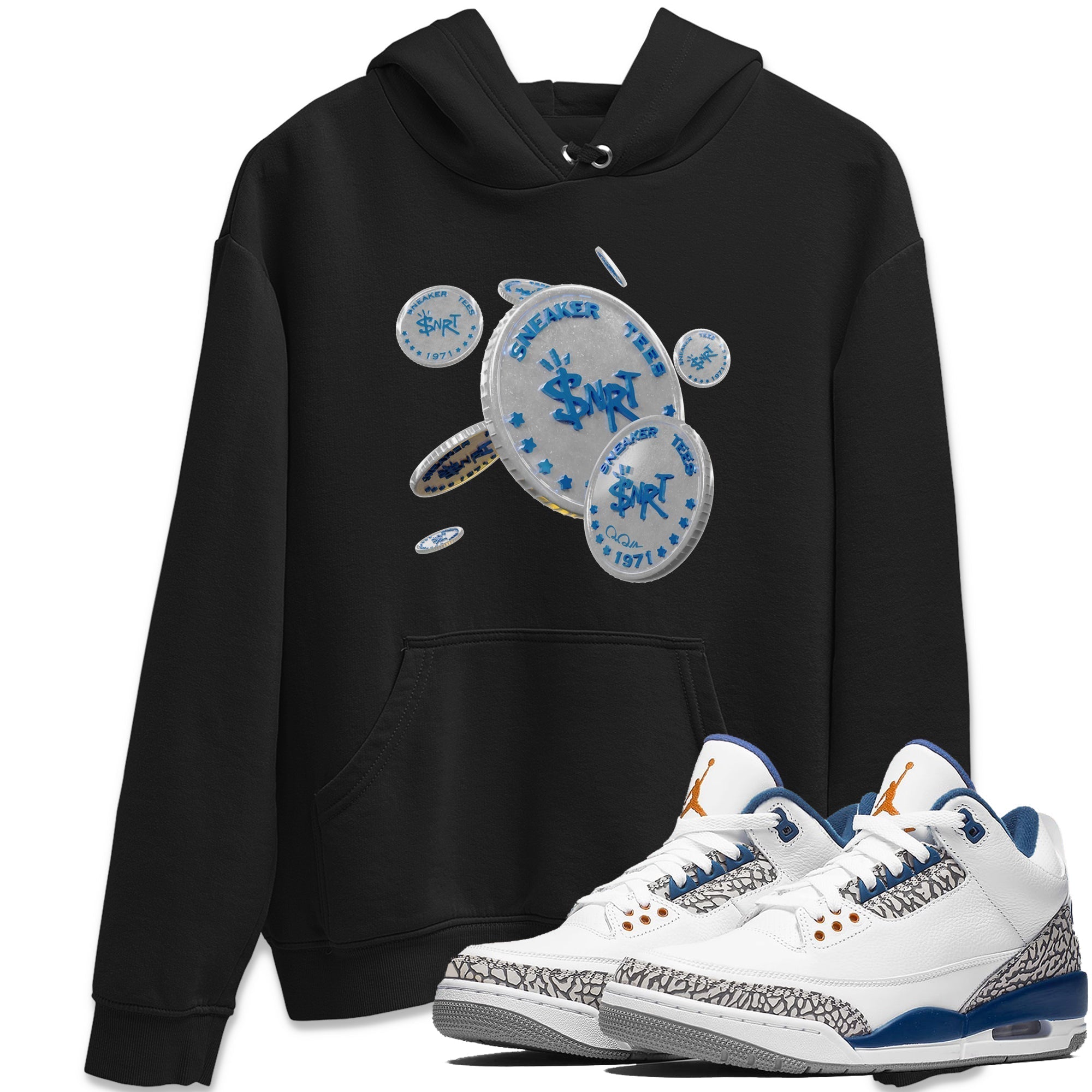 Coin Drop Unisex Tops - Air Jordan 3 Wizards