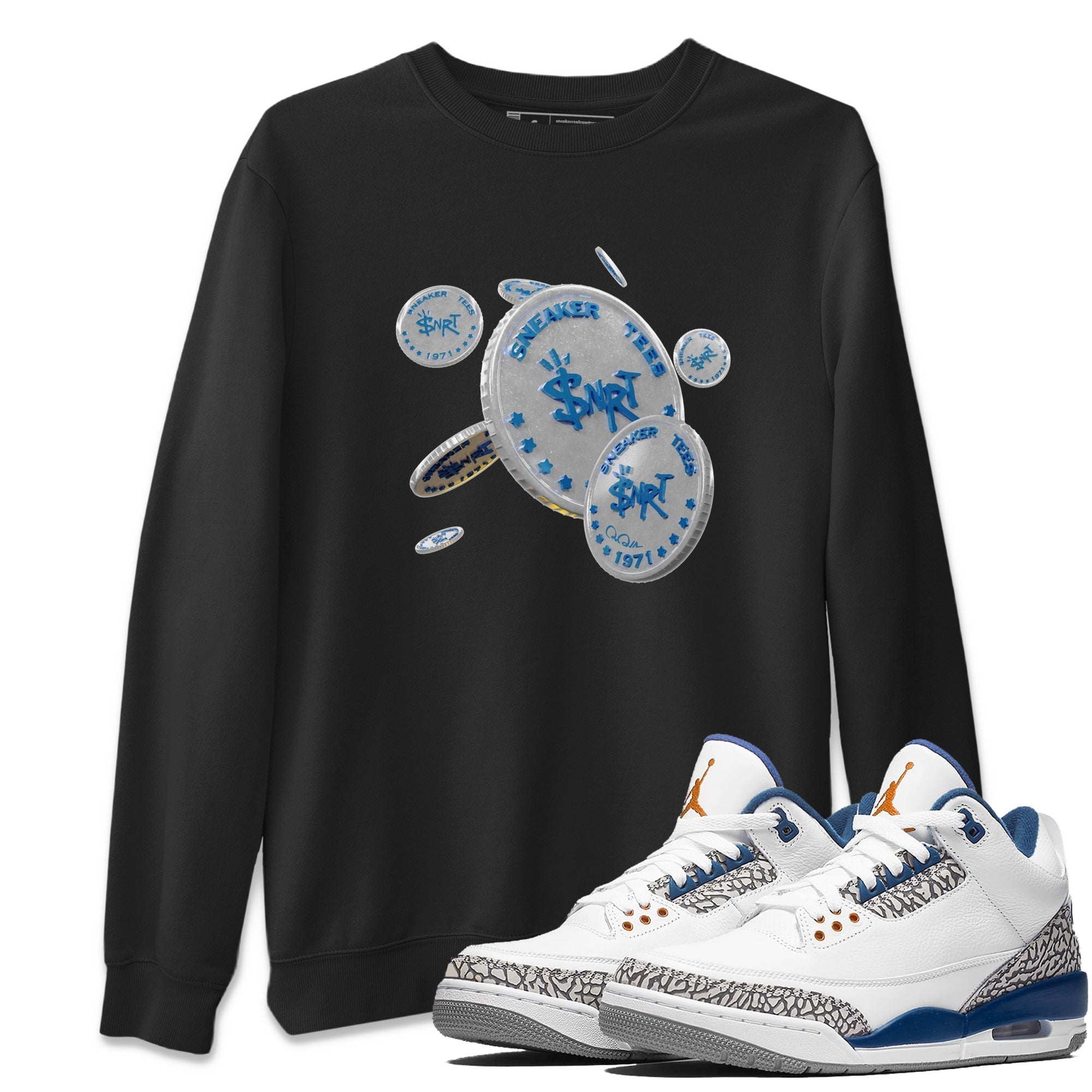 Coin Drop Unisex Tops - Air Jordan 3 Wizards
