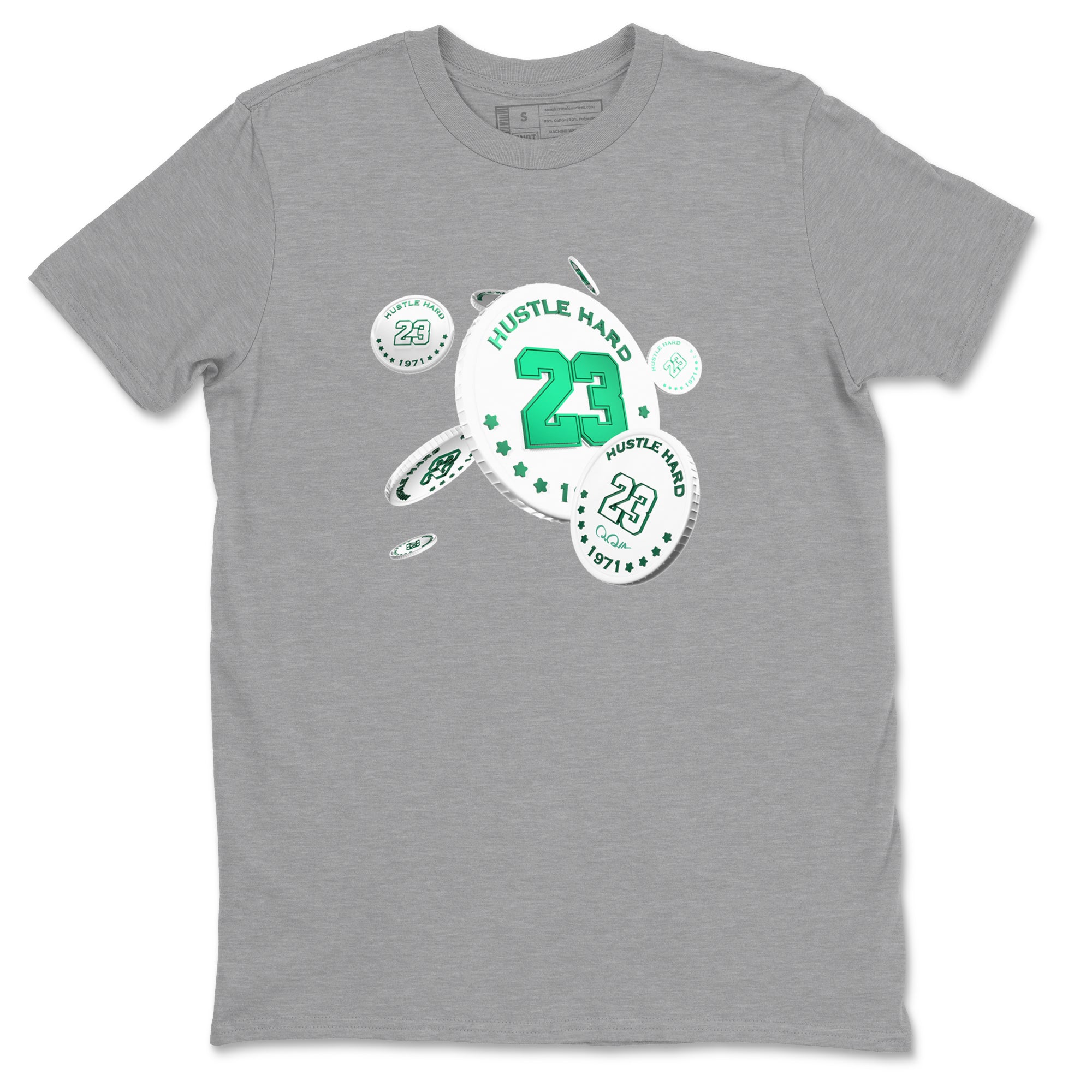 Coin Drop snkmatch Tees - Air Jordan 4 Oxidized Green