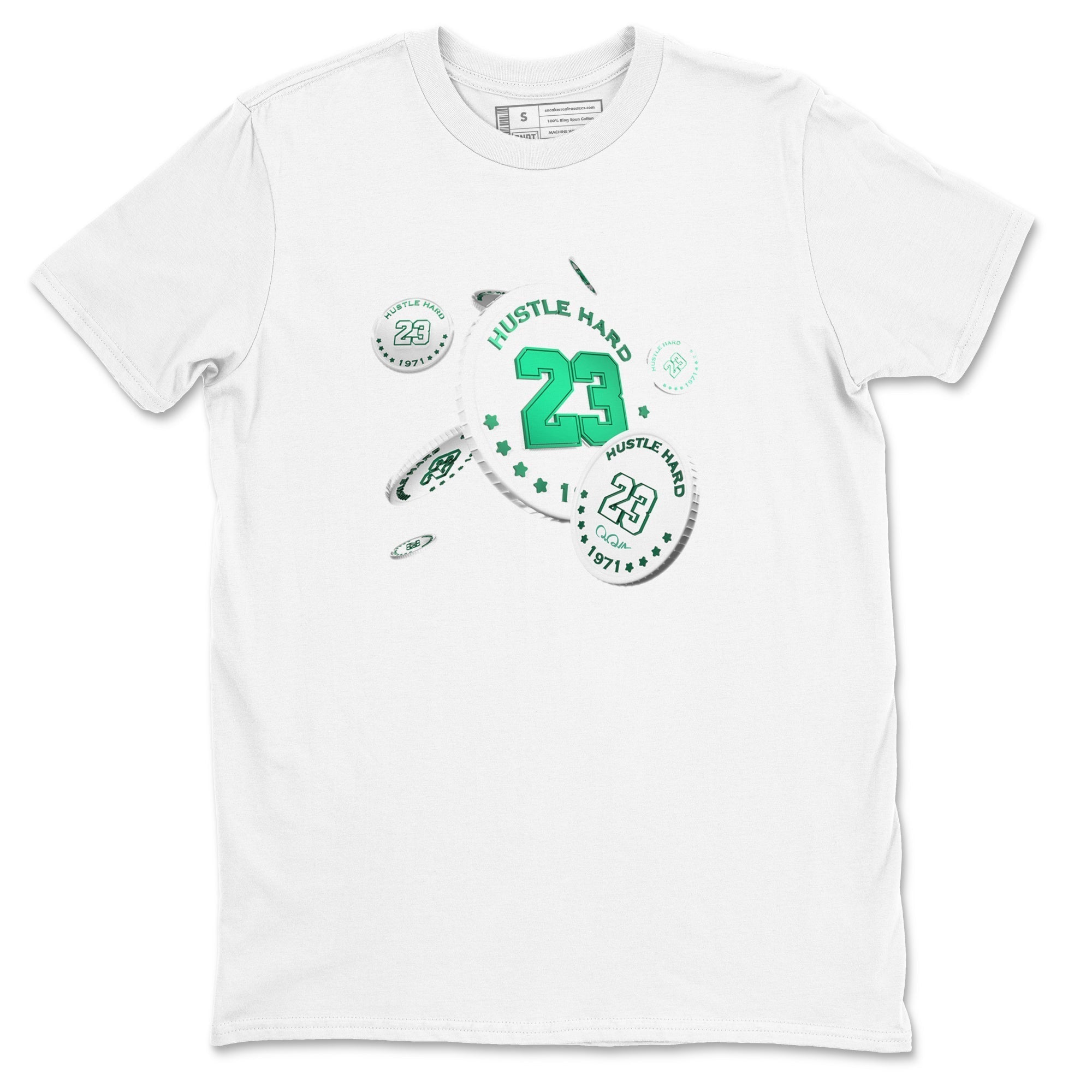 Coin Drop snkmatch Tees - Air Jordan 4 Oxidized Green