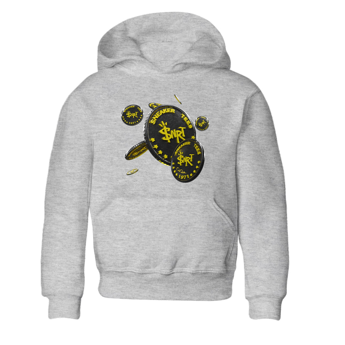 Coin Drop Kids Tops - Air Jordan 4 Thunder